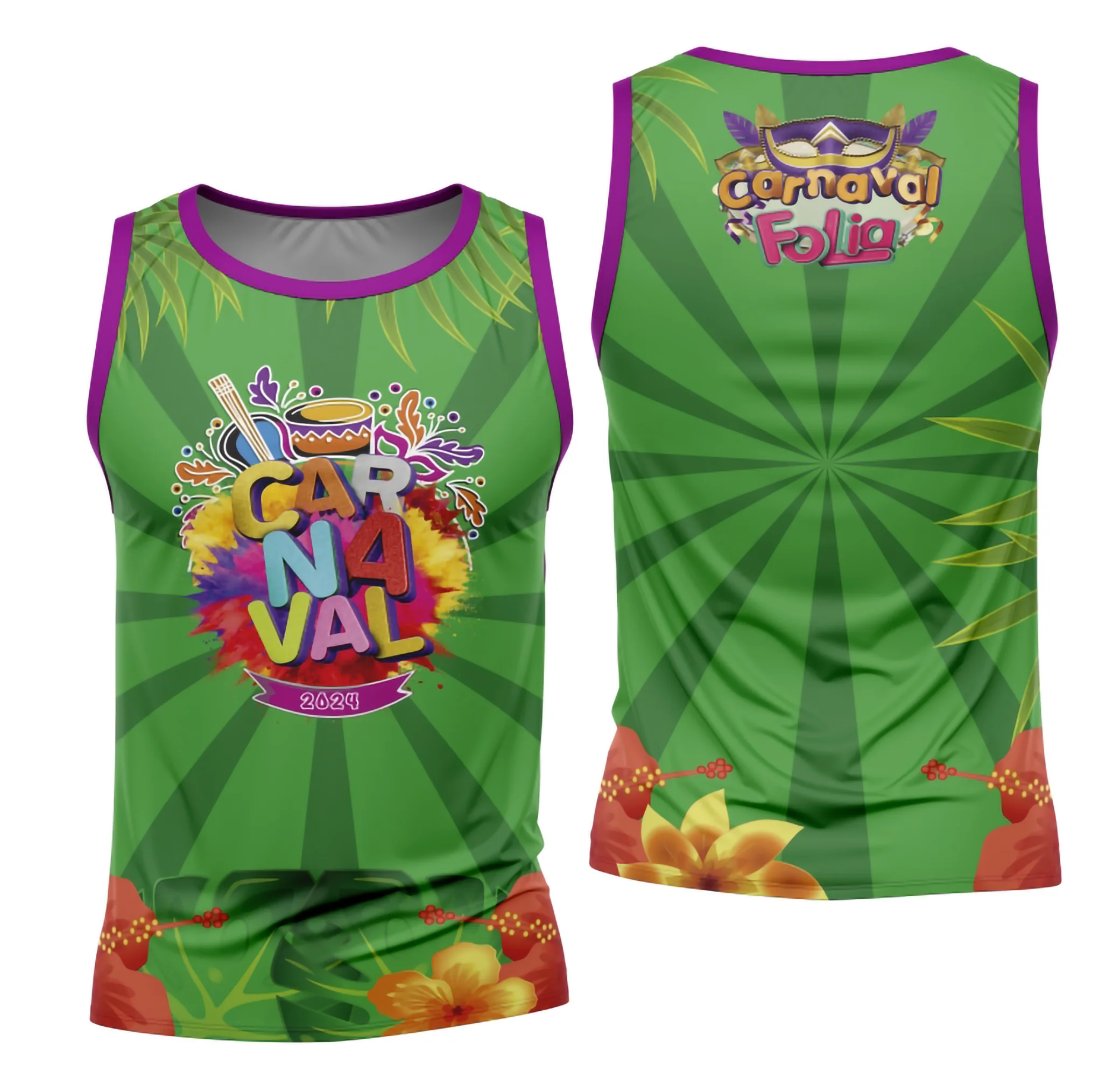 Camiseta unissex branca com logo no peito e estampa grande nas costas inspirada em Bloco Abadá para Carnaval 2026, elegante e vibrante, ideal para festas e eventos.