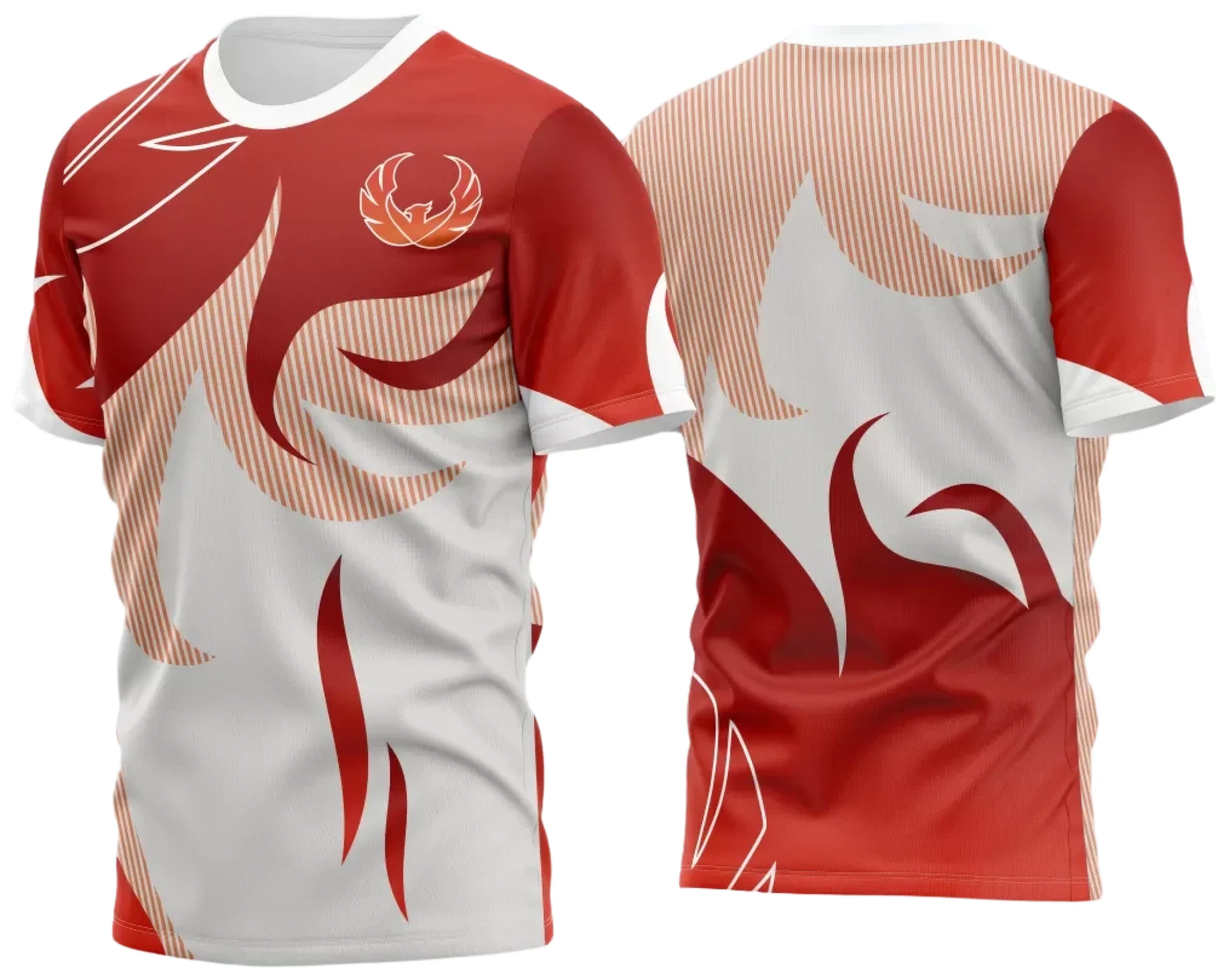 Camiseta unissex preta com logo no peito e estampa grande nas costas com tema Game 2024 2025, perfeita para fãs que querem estilo e conforto.