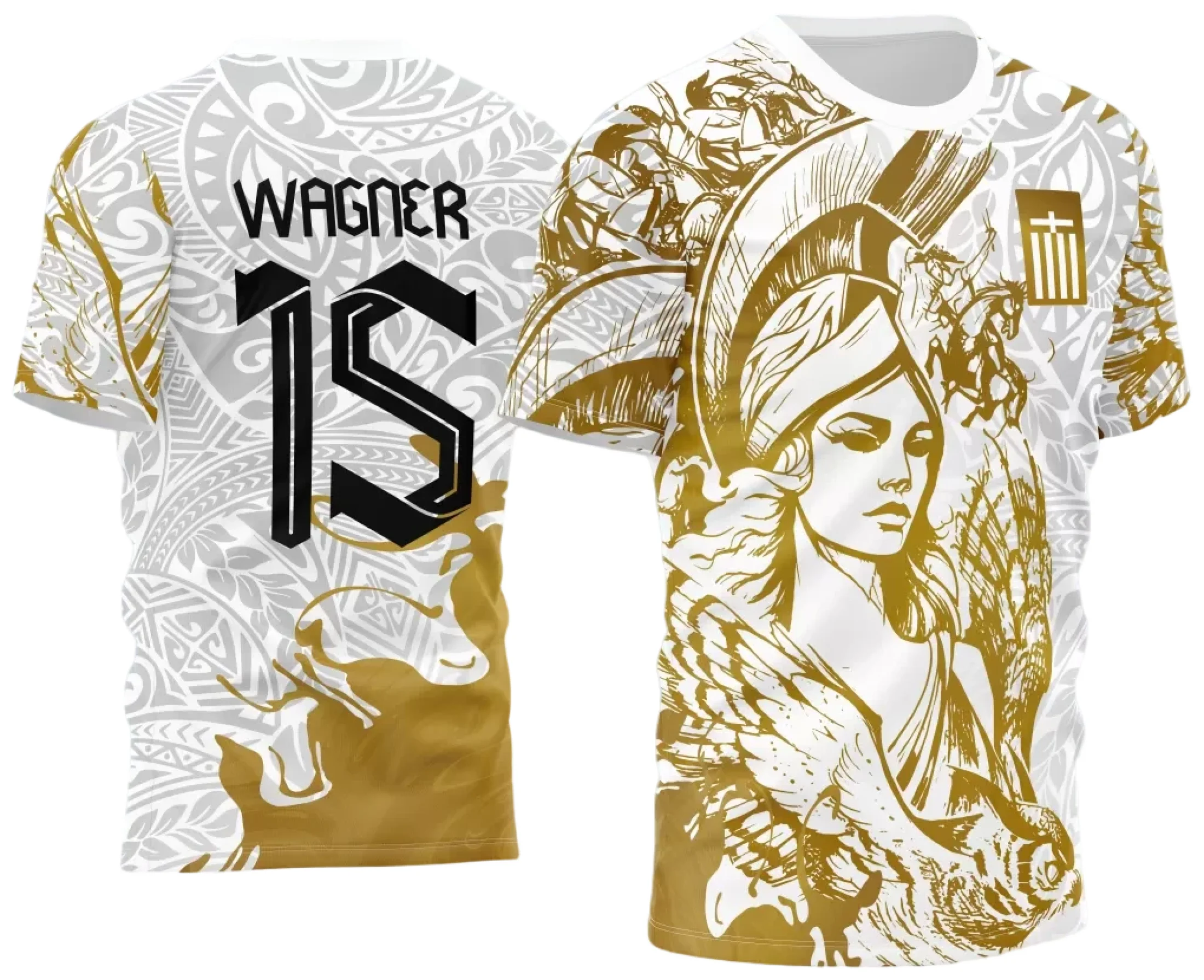 Arte Estampa Camisa Interclasse Athenas 2024