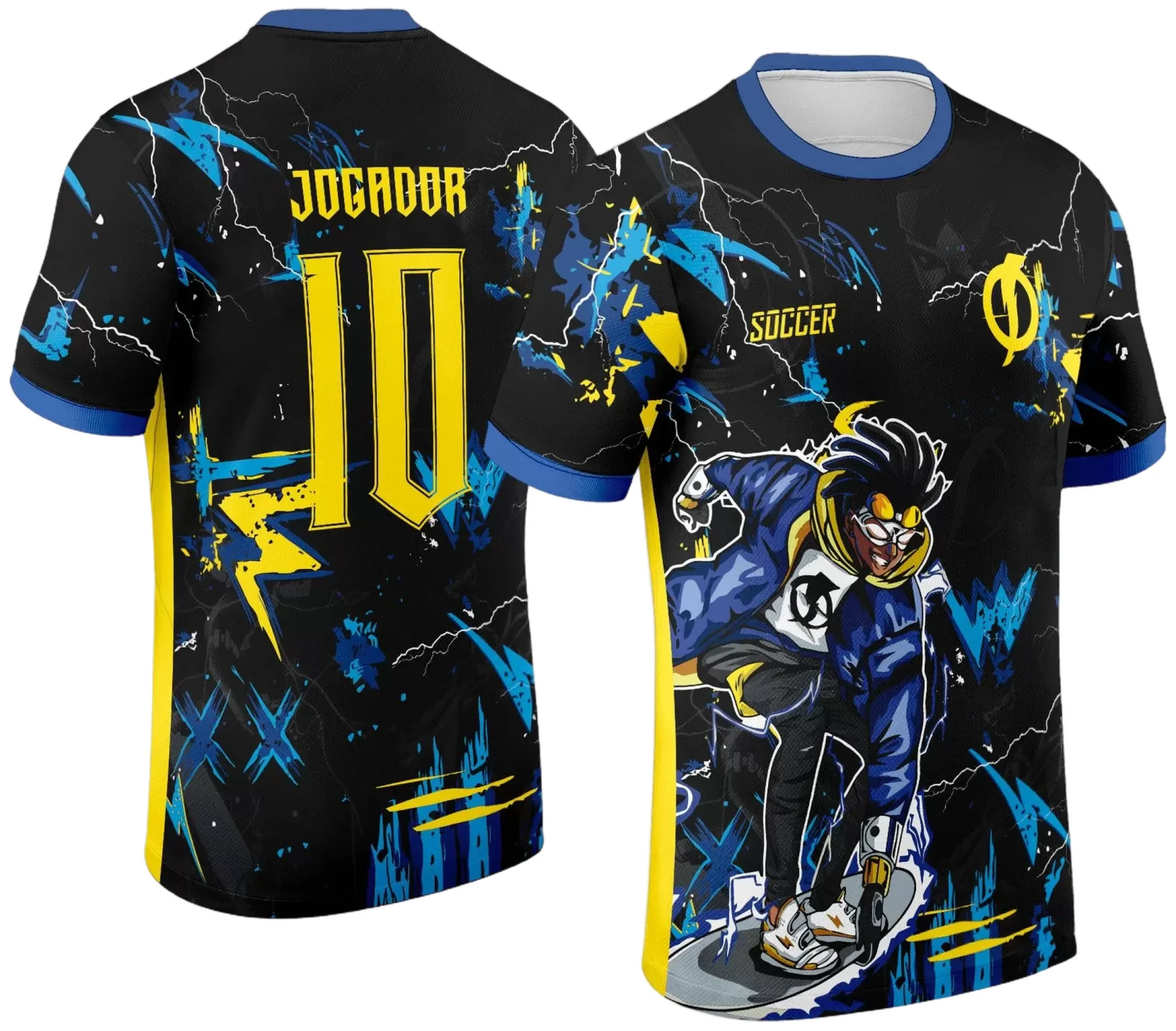 Arte Estampa Camisa Interclasse Super Choque 2024 - 2025