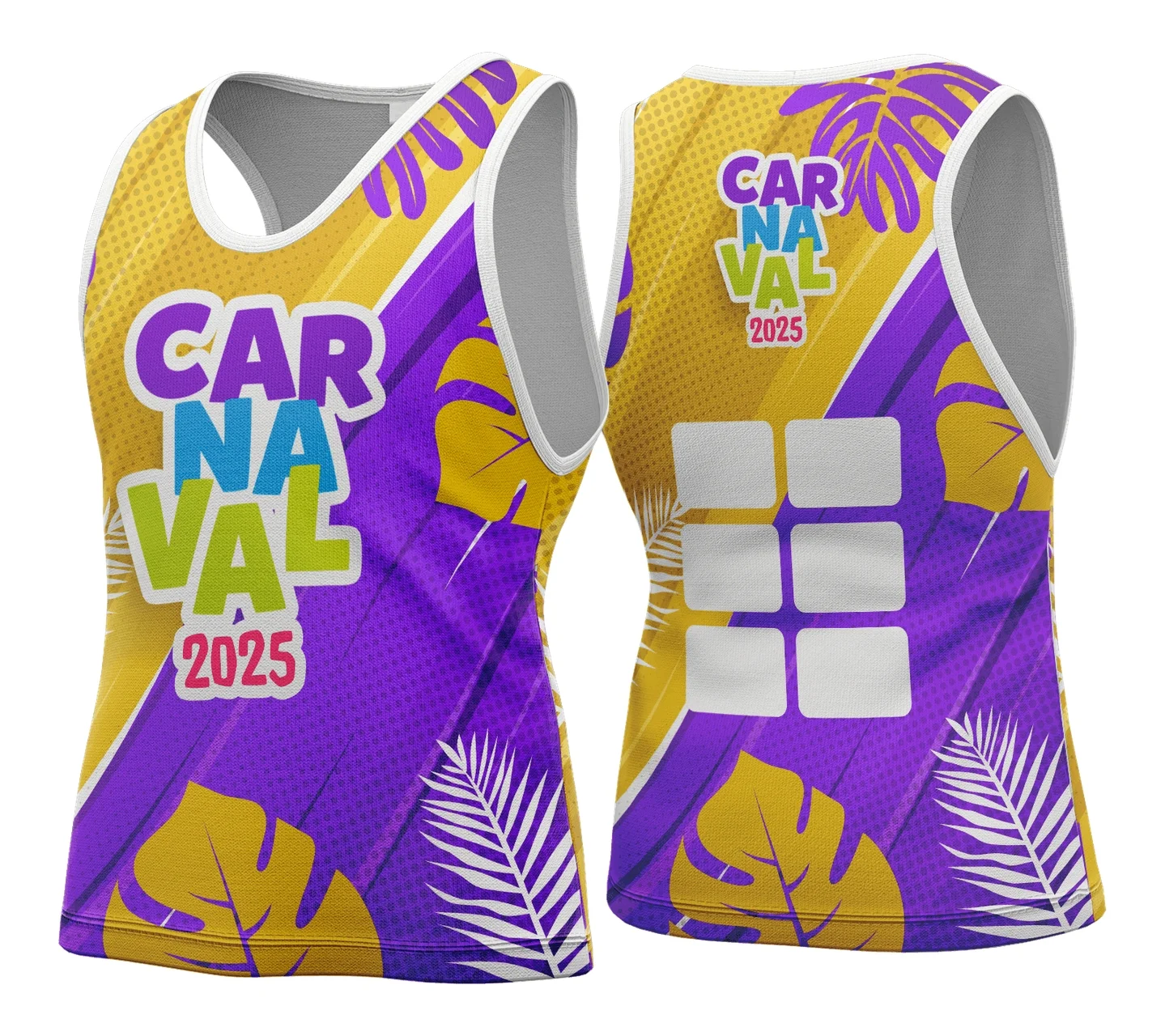 Camiseta unissex preta com logo no peito e estampa grande nas costas inspirada no Carnaval 2026, modelo 176, perfeita para festa e blocos de rua, visual alegre e vibrante.