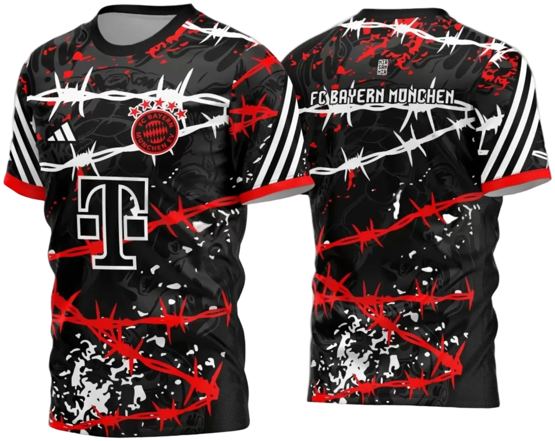 Arte Vetor Camisa Bayern München