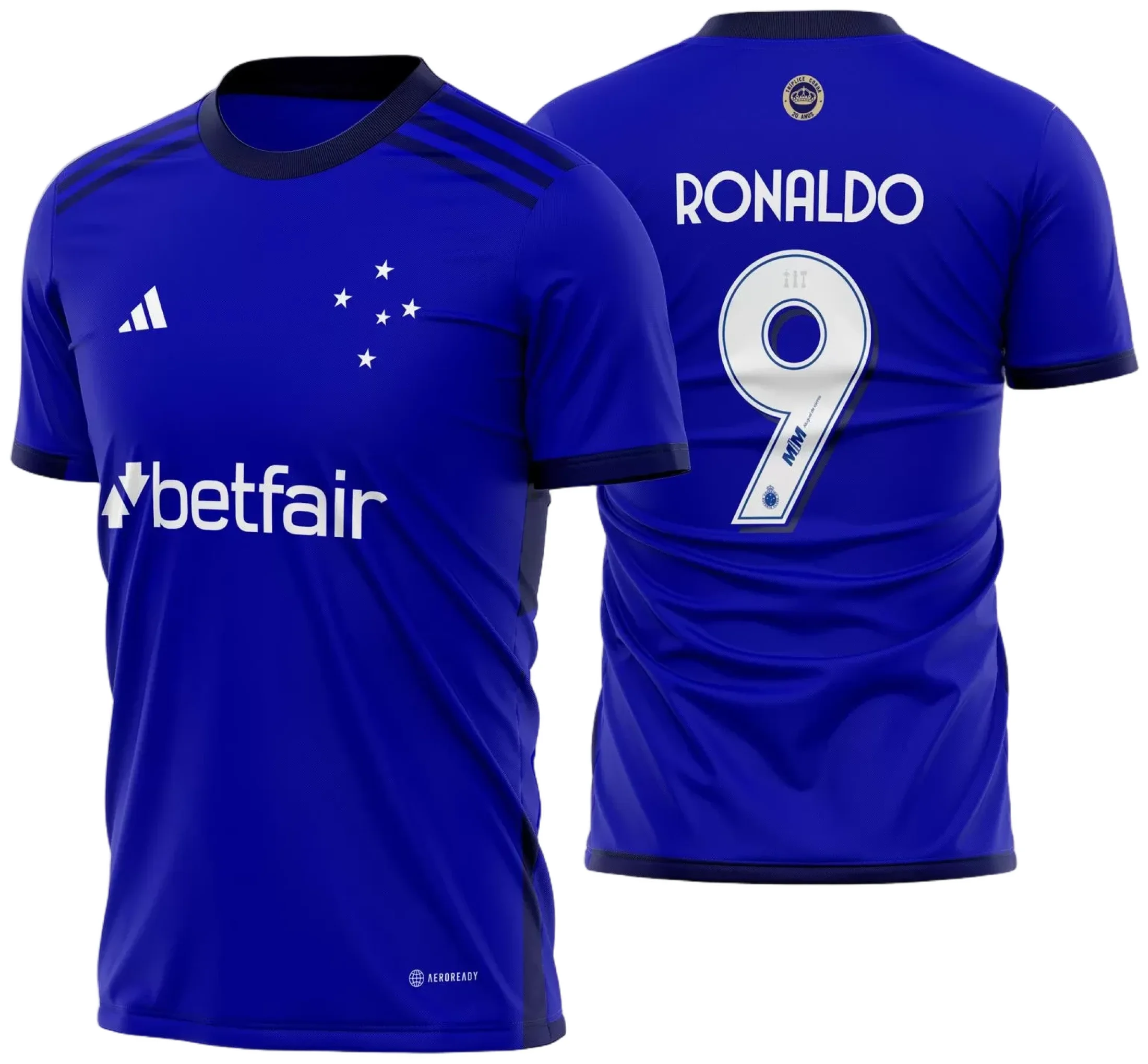 Arte Vetor Camisa Cruzeiro Titular 2023 - 2024