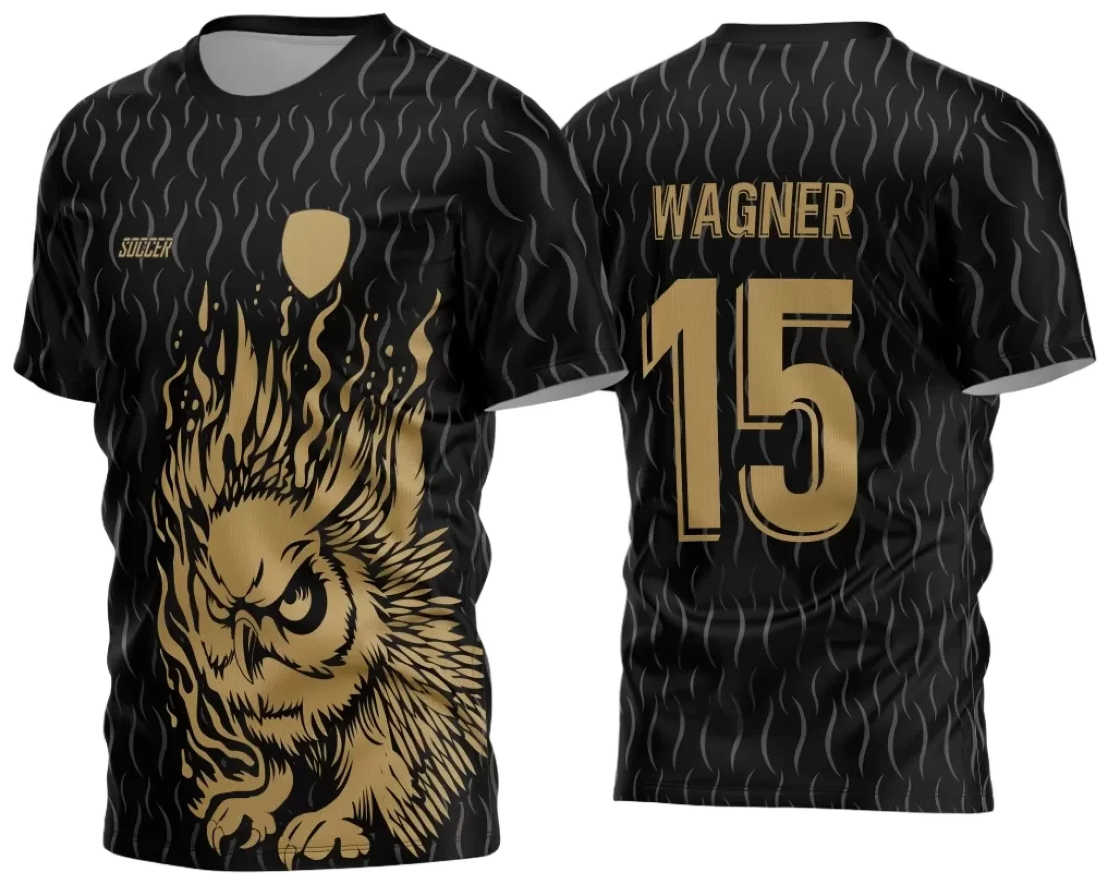 Arte Vetor Camisa de Interclasse Coruja 2024 - 2025