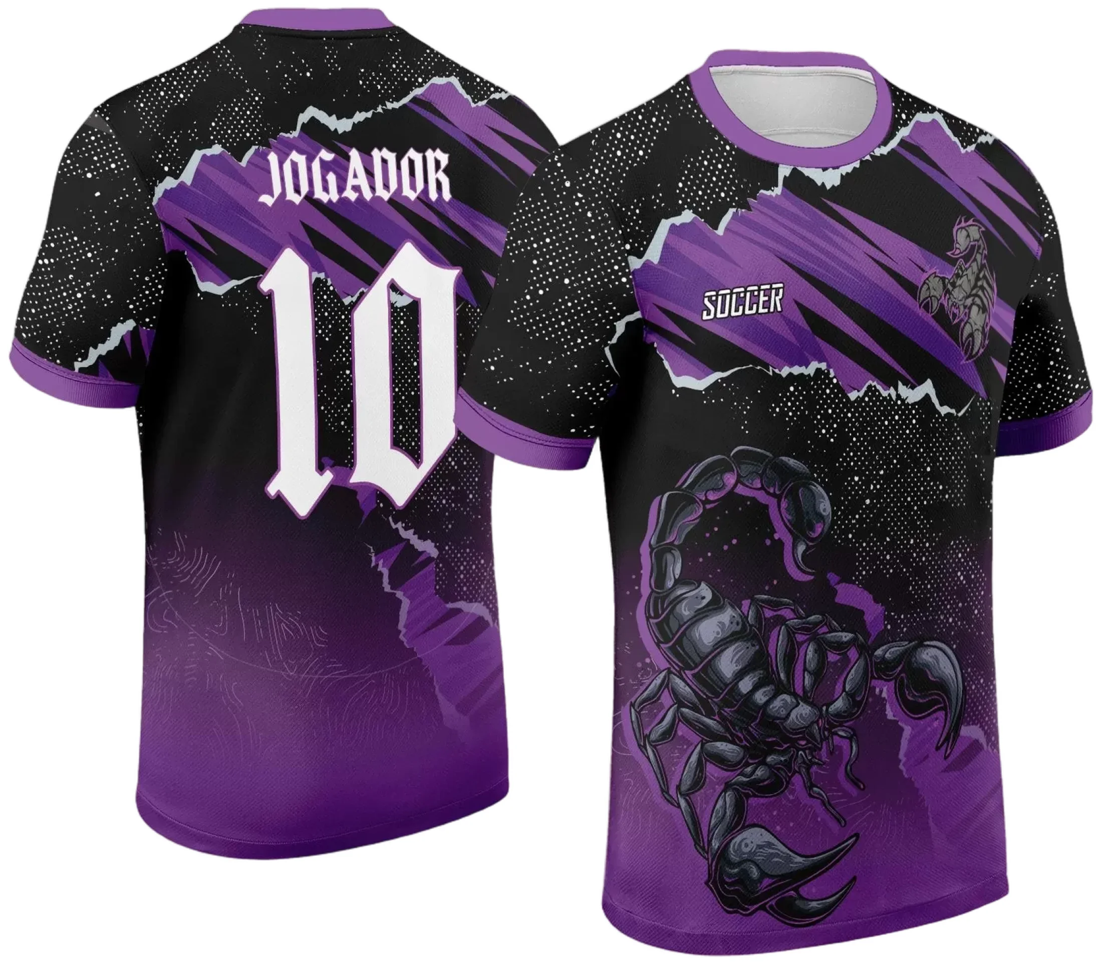 Arte Vetor Camisa de Interclasse Escorpião 2024 - 2025