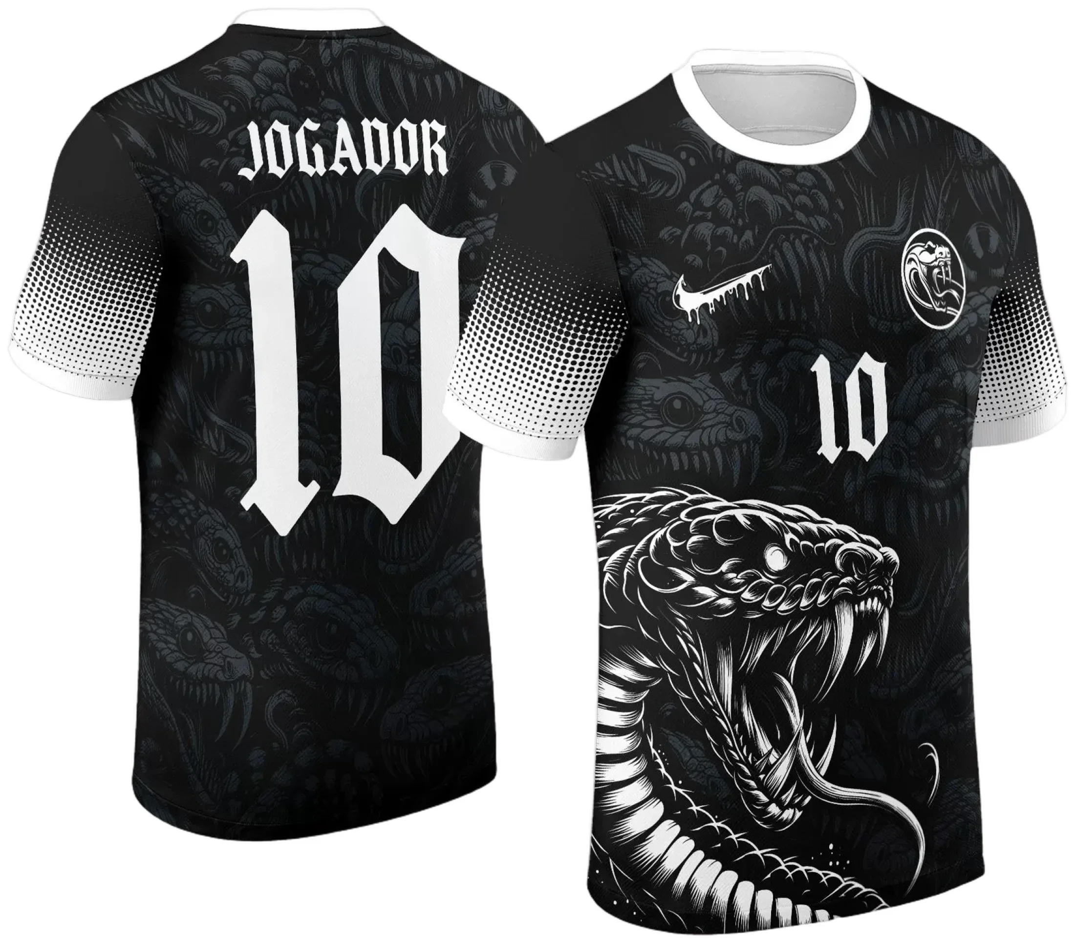 Arte Vetor Camisa de Interclasse Serpente 2024 - 2025