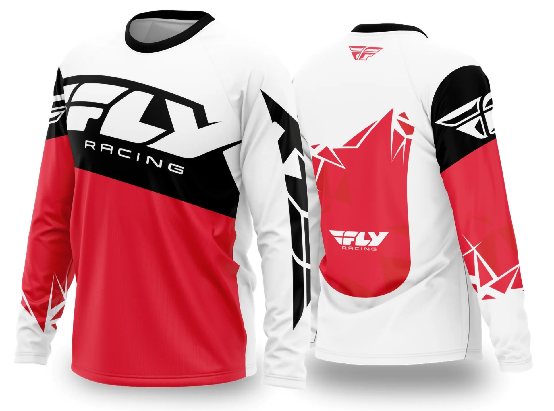 Camiseta unissex preta com logo no peito e estampa grande nas costas, tema motocross 2024 2025 destacando velocidade e adrenalina em design impactante.