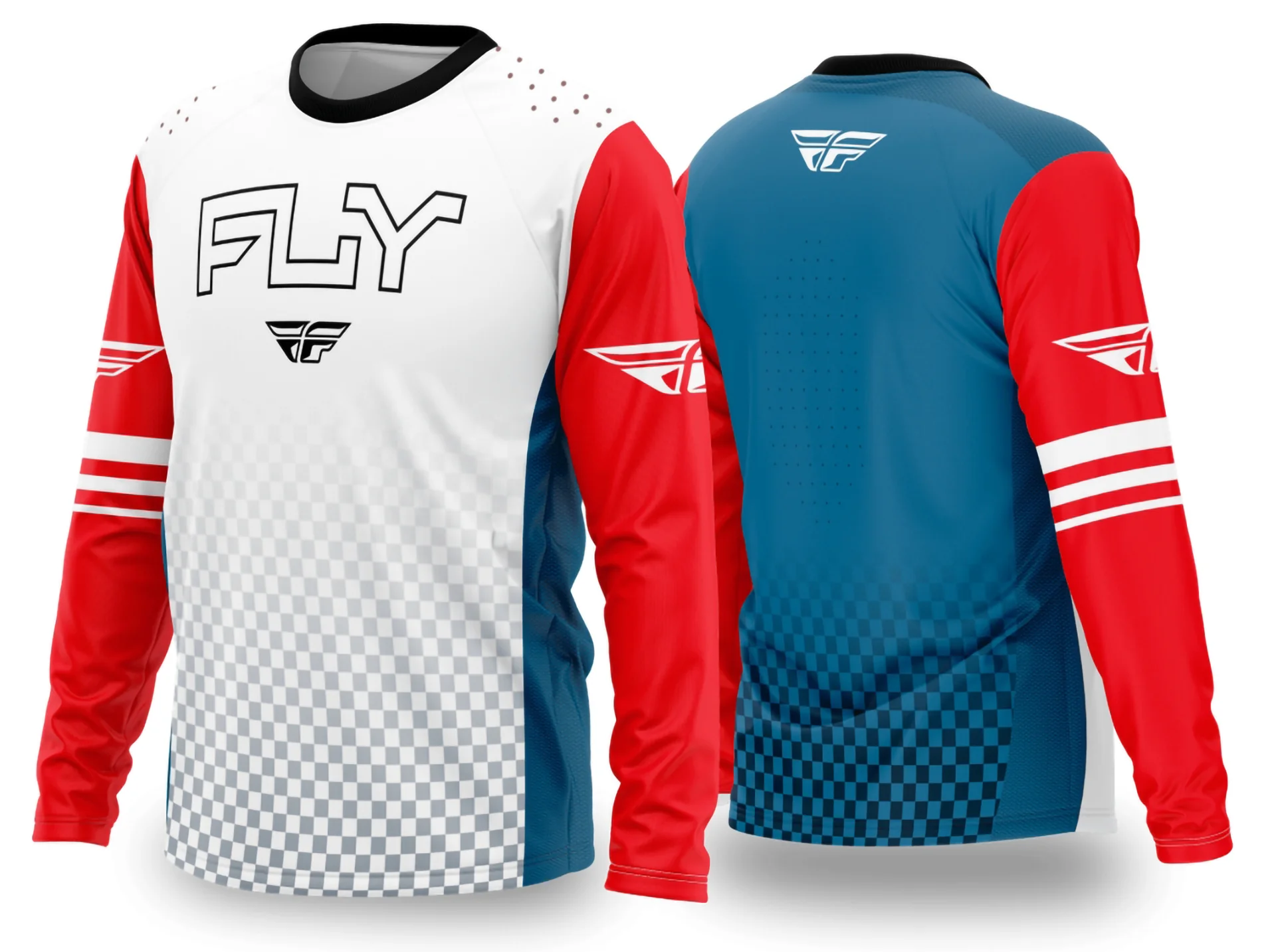 Camiseta unissex preta com logo no peito e estampa grande nas costas, com tema motocross 2024 2025, ideal para fãs do esporte e estilo moderno.