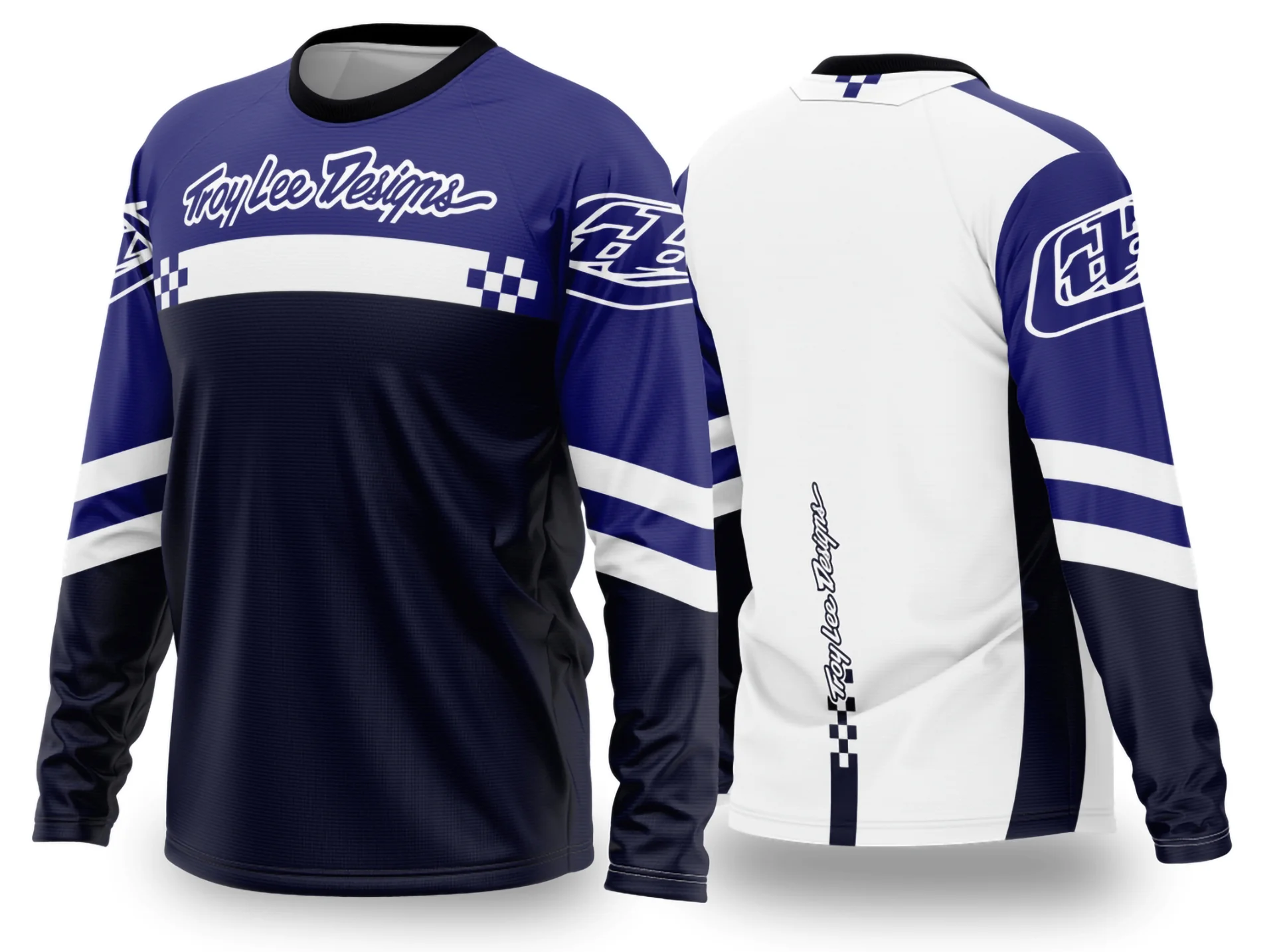 Camiseta unissex preta com logo no peito e estampa grande nas costas, tema Motocross 2024 2025, design moderno e esportivo perfeito para quem ama velocidade e aventura.