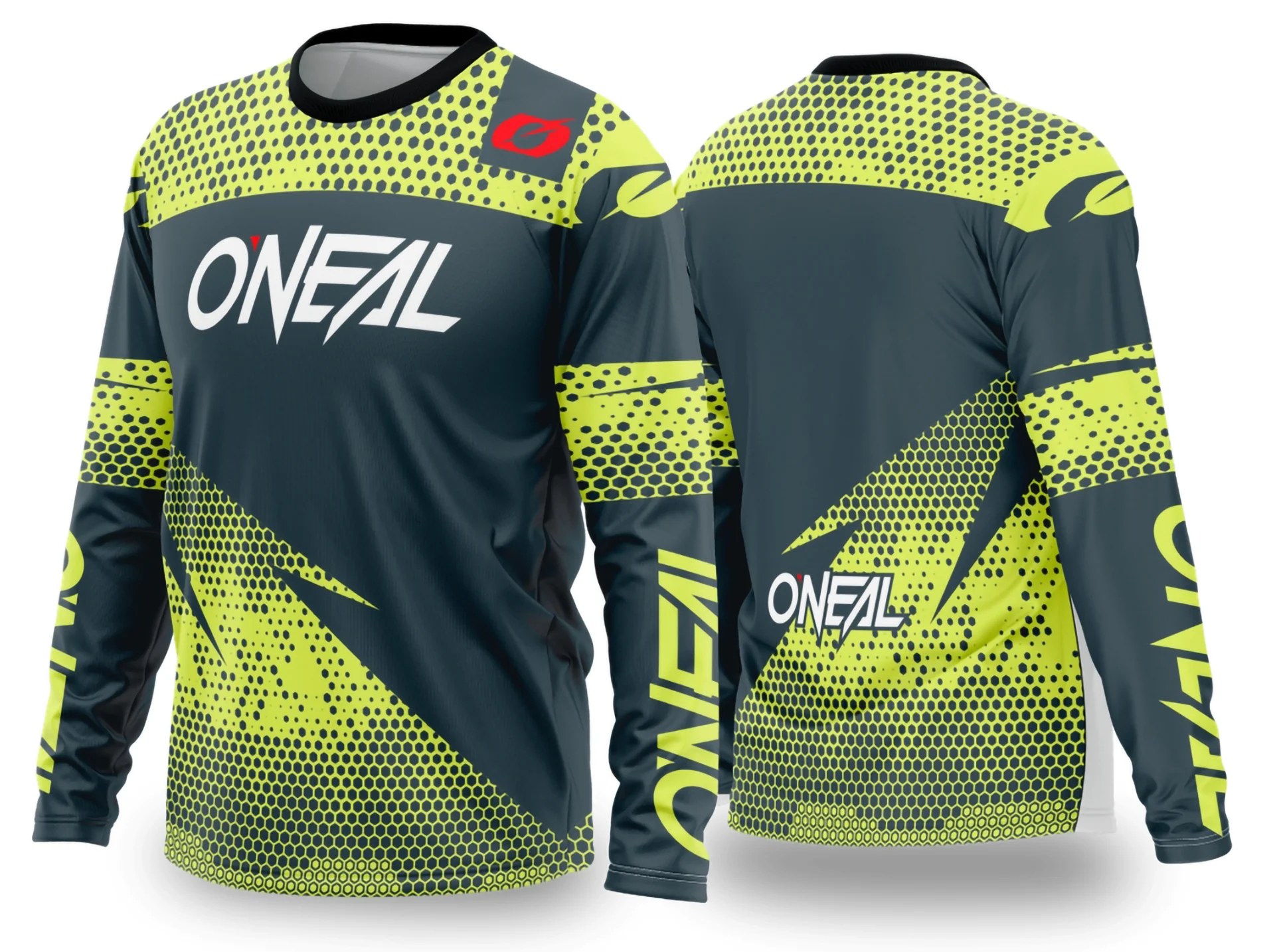 Camiseta unissex na cor preta com logo no peito e estampa grande nas costas com tema Motocross 2024 - 2025, ideal para fãs do esporte que buscam estilo e personalidade em roupa casual.