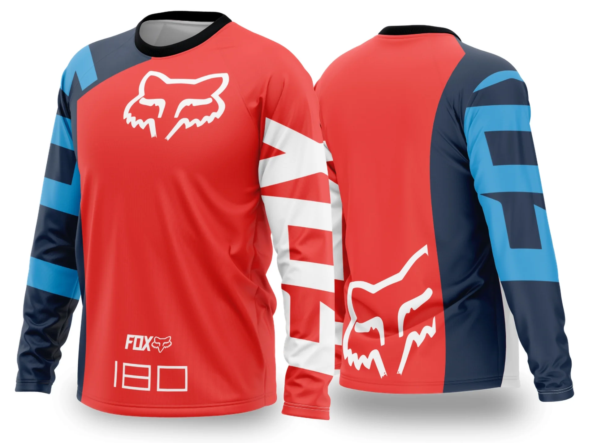 Camiseta unissex preta com logo no peito e estampa grande nas costas inspirada em Motocross 2024 - 2025, trazendo estilo moderno e esportivo para todos os fãs da modalidade.