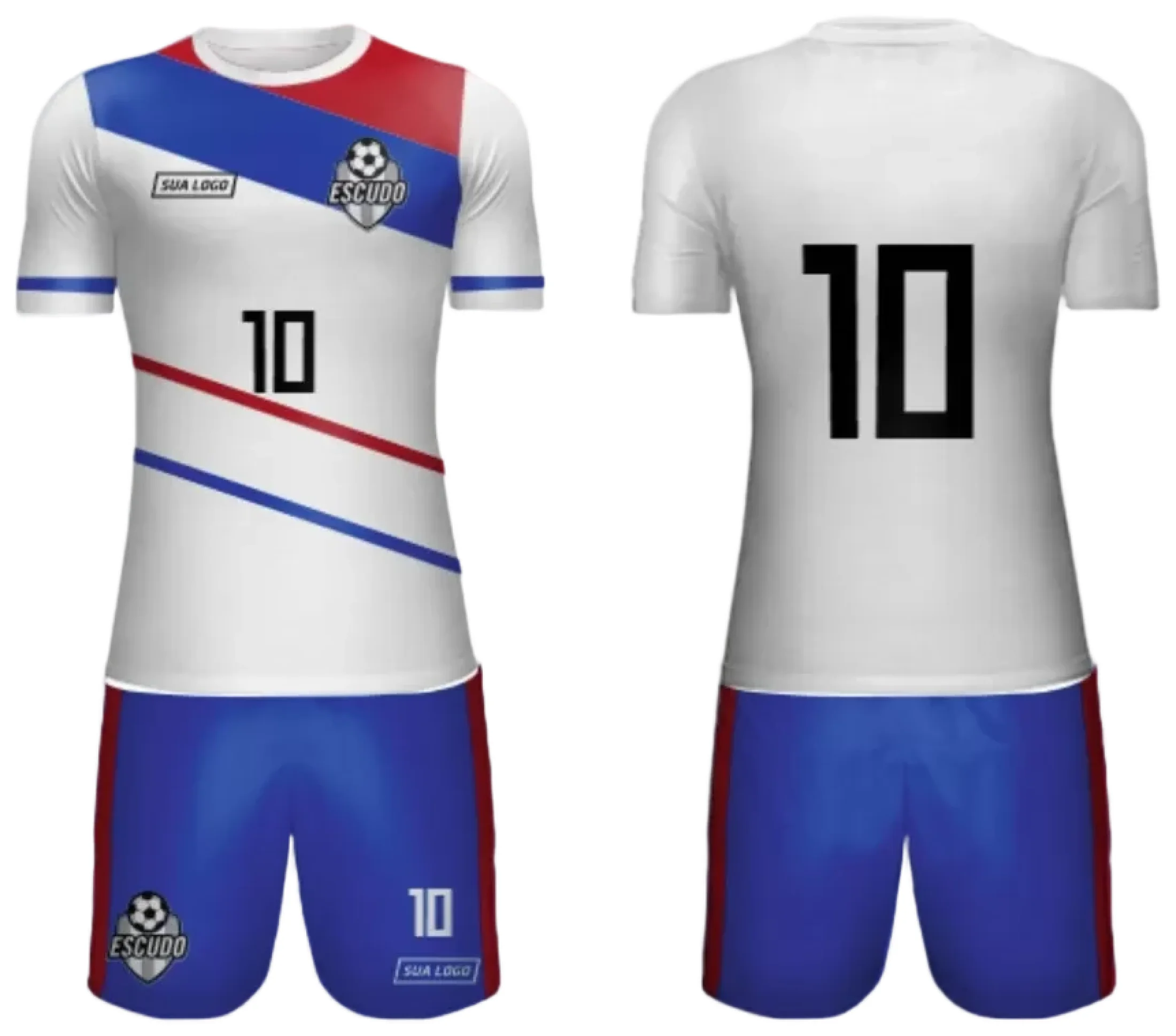 Camiseta unissex preta com logo no peito e estampa grande nas costas do time amador 2024 modelo 12, perfeita para torcidas e jogadores, estilo moderno e esportivo.