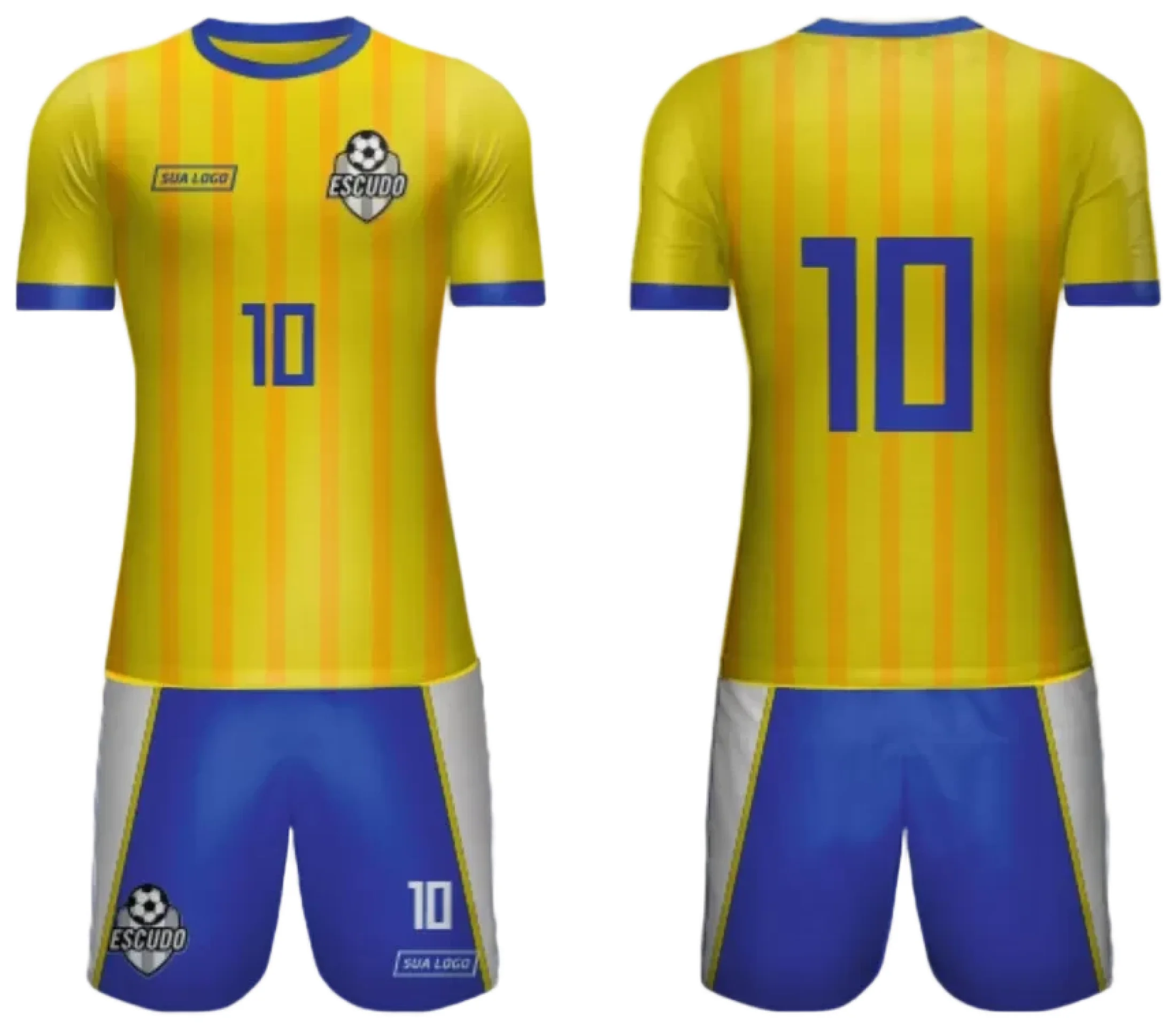 Camiseta unissex preta com logo no peito e estampa grande nas costas, tema Camisa de Time Amador 2024 Modelo 15, ideal para torcedores e equipes amadoras esportivas.