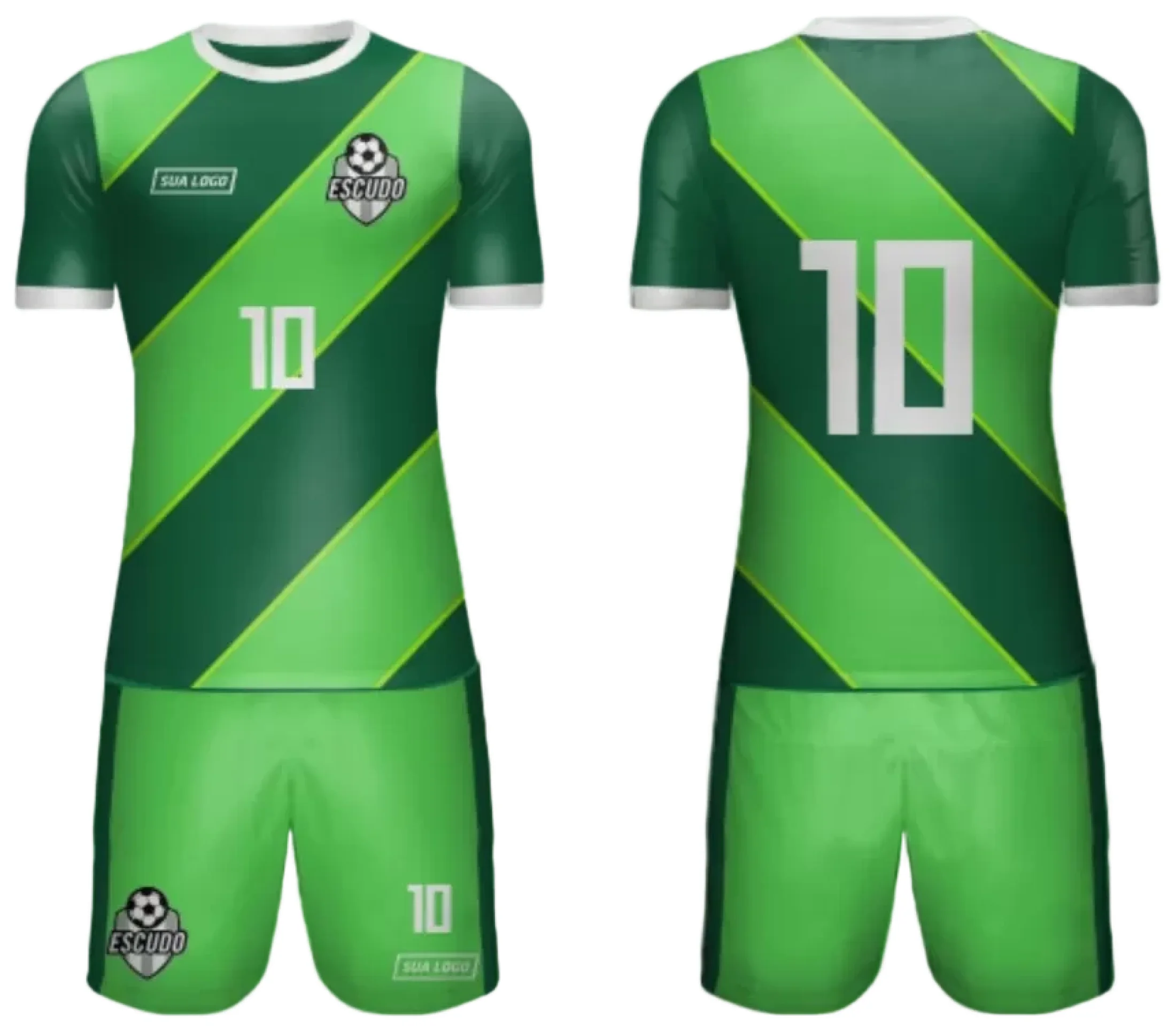 Camiseta unissex preta com logo no peito e estampa grande nas costas, tema camisa de time amador 2024, modelo 31, com design moderno e esportivo.