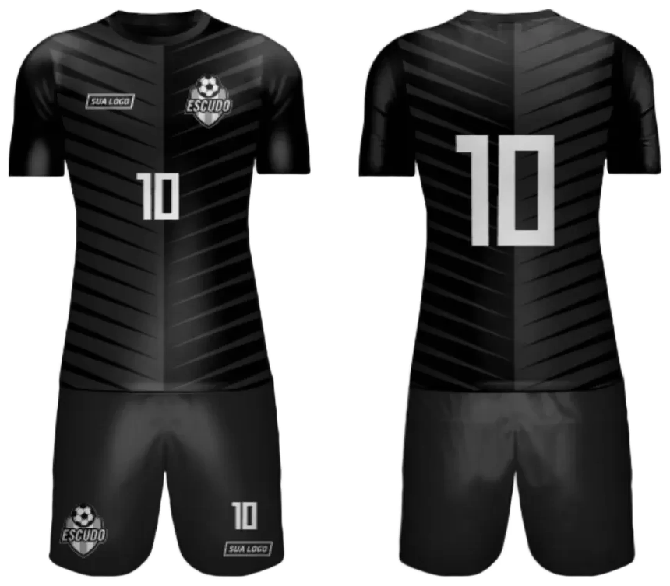 Camiseta unissex branca com logo no peito e estampa grande nas costas, design inspirado em camisa de time amador 2024 modelo 37, ideal para uso esportivo ou casual.