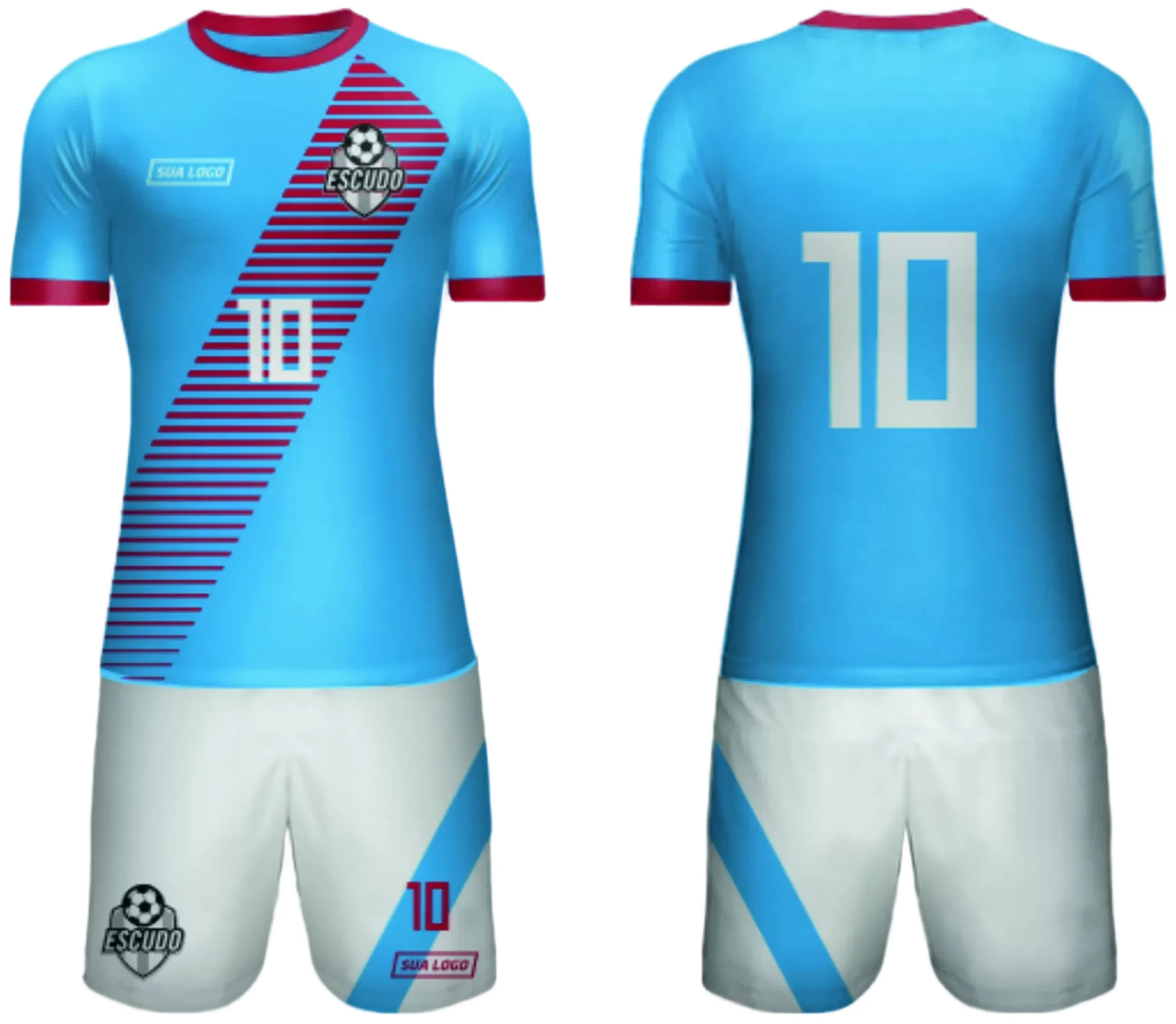 Camiseta unissex branca com logo no peito e estampa grande nas costas inspirada no time amador 2024 modelo 123, ideal para torcedores e jogadores.