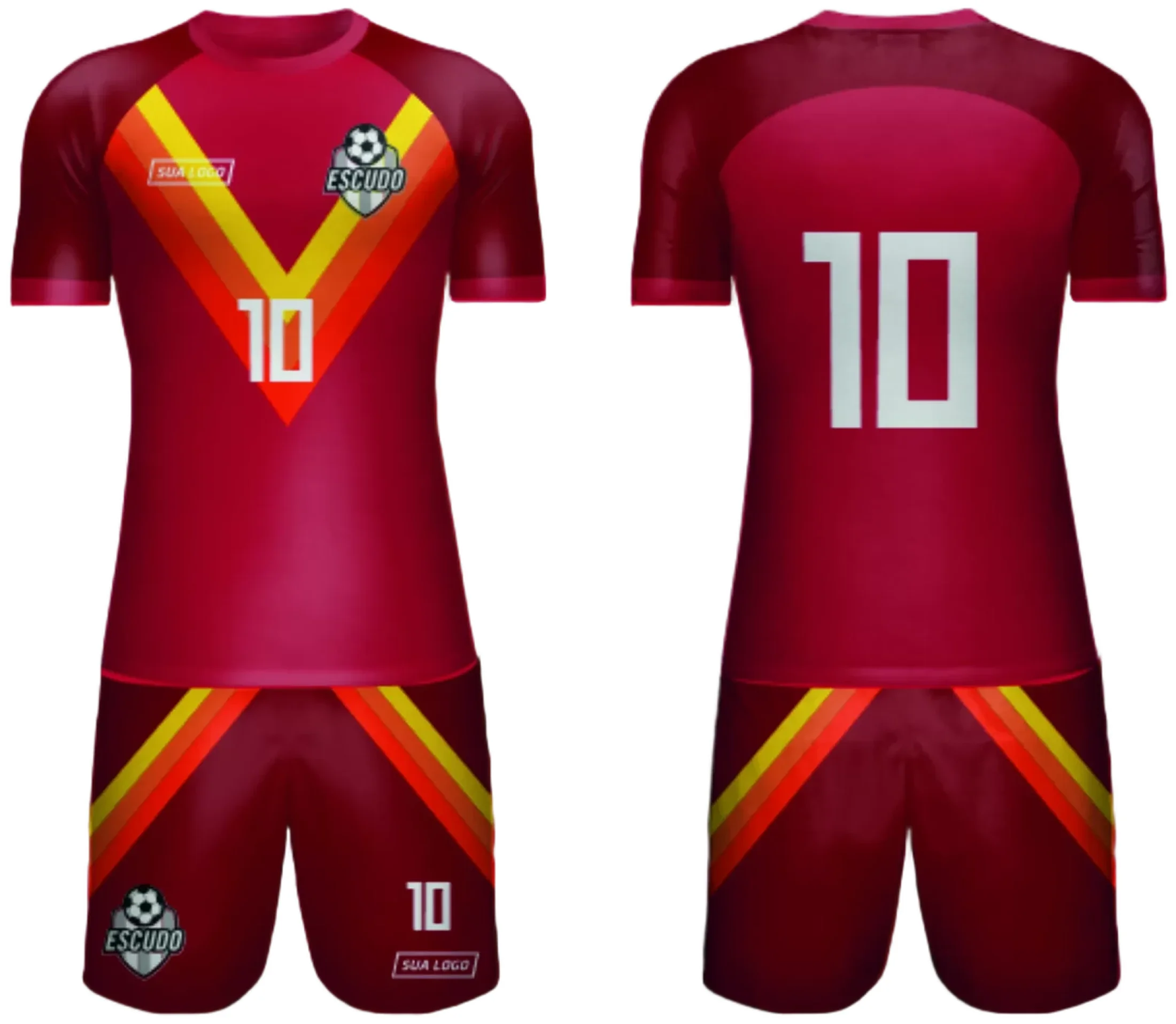 Camiseta unissex preta com logo no peito e estampa grande nas costas, estilo camisa de time amador 2024 modelo 134, perfeita para times e eventos esportivos.