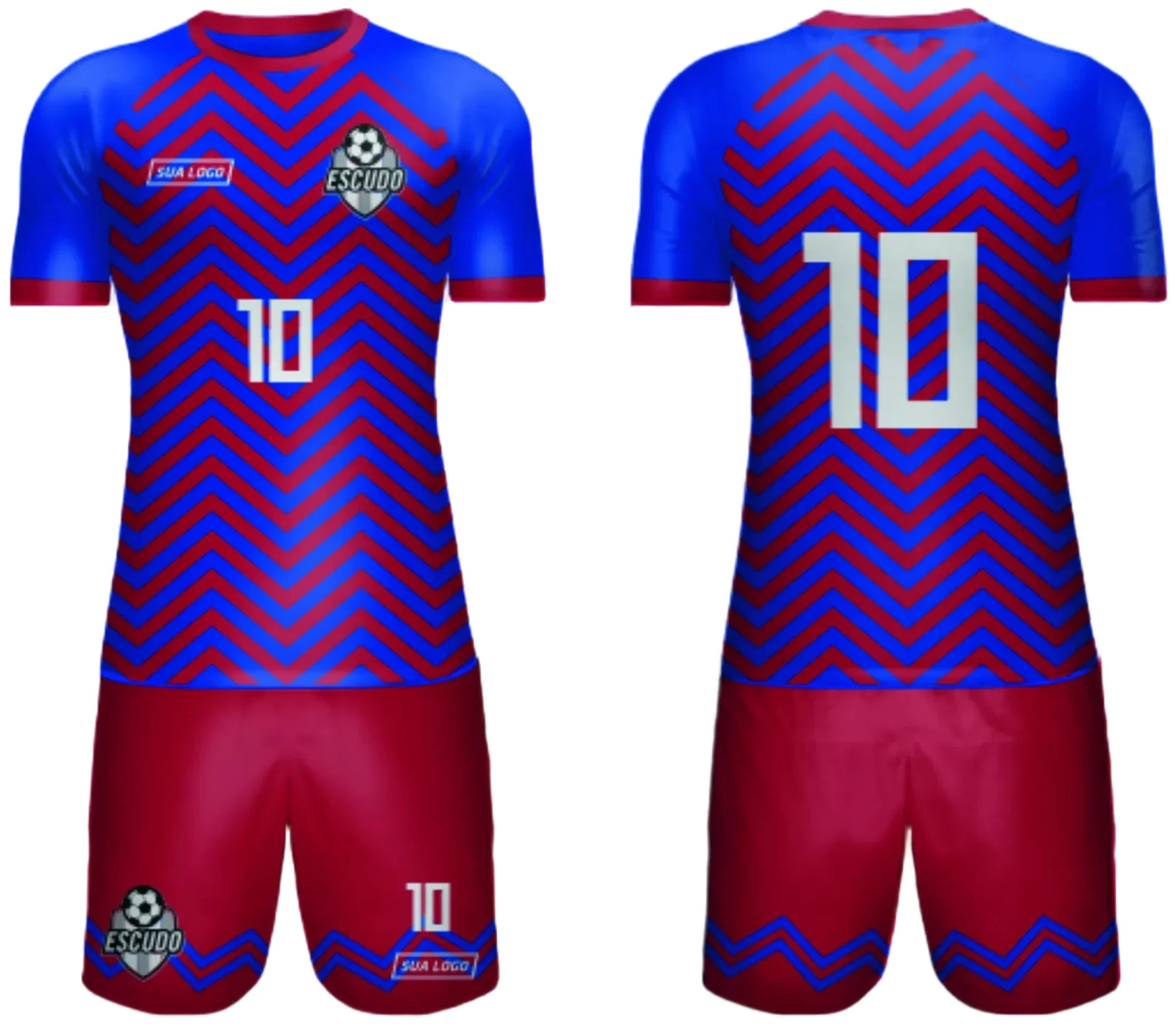 Camiseta unissex preta com logo no peito e estampa grande nas costas do time amador 2024, modelo 173, ideal para jogos e treinamentos com design moderno e atraente.