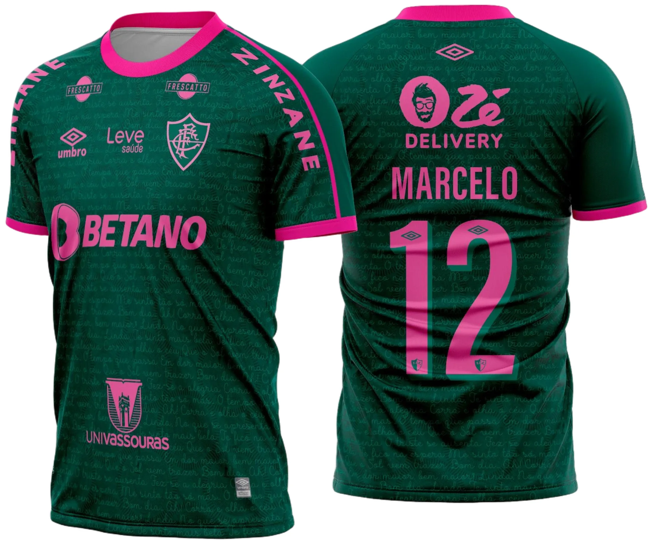 Arte Vetor Camisa Fluminense Terceira 2023-24 x7