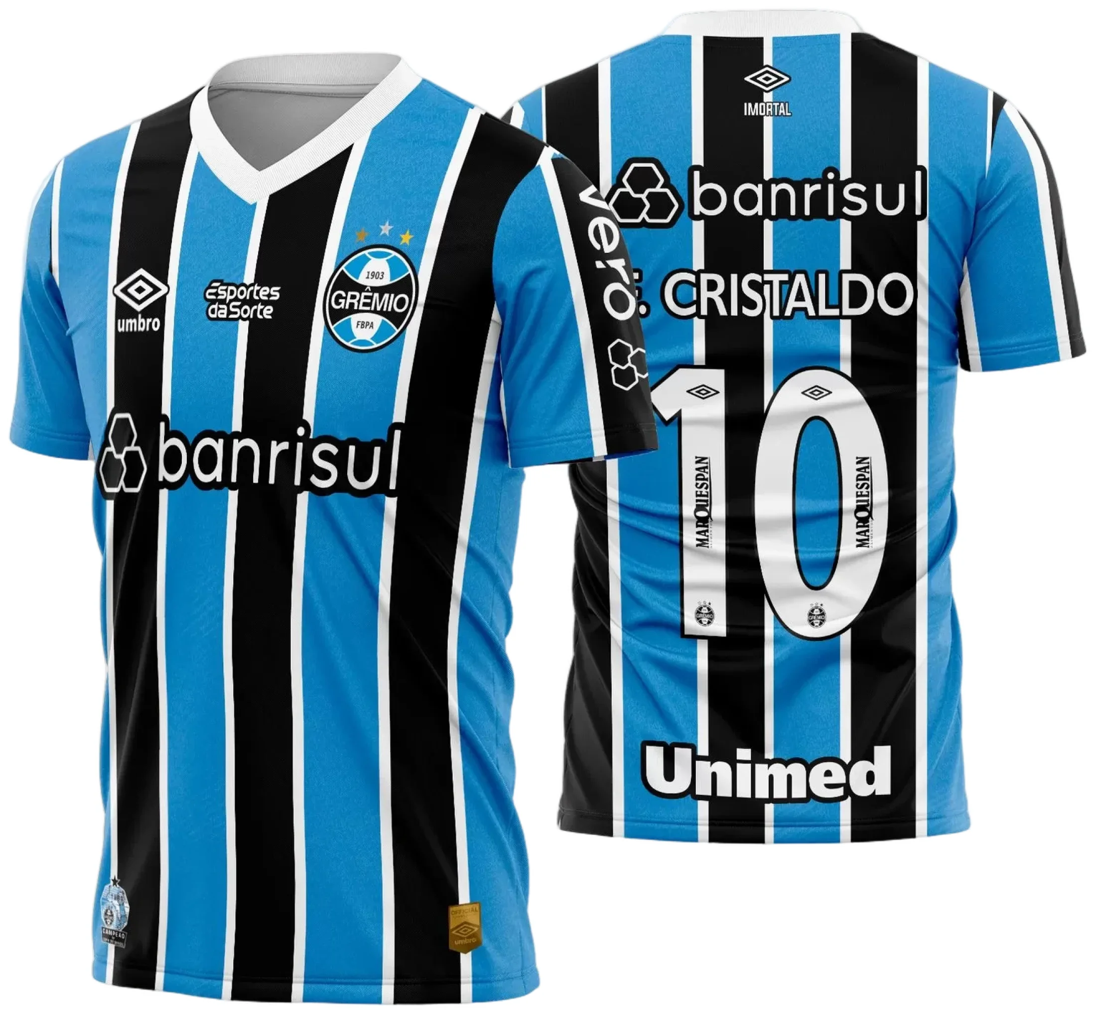 Arte Vetor Camisa Grêmio Titular 2024 - 2025
