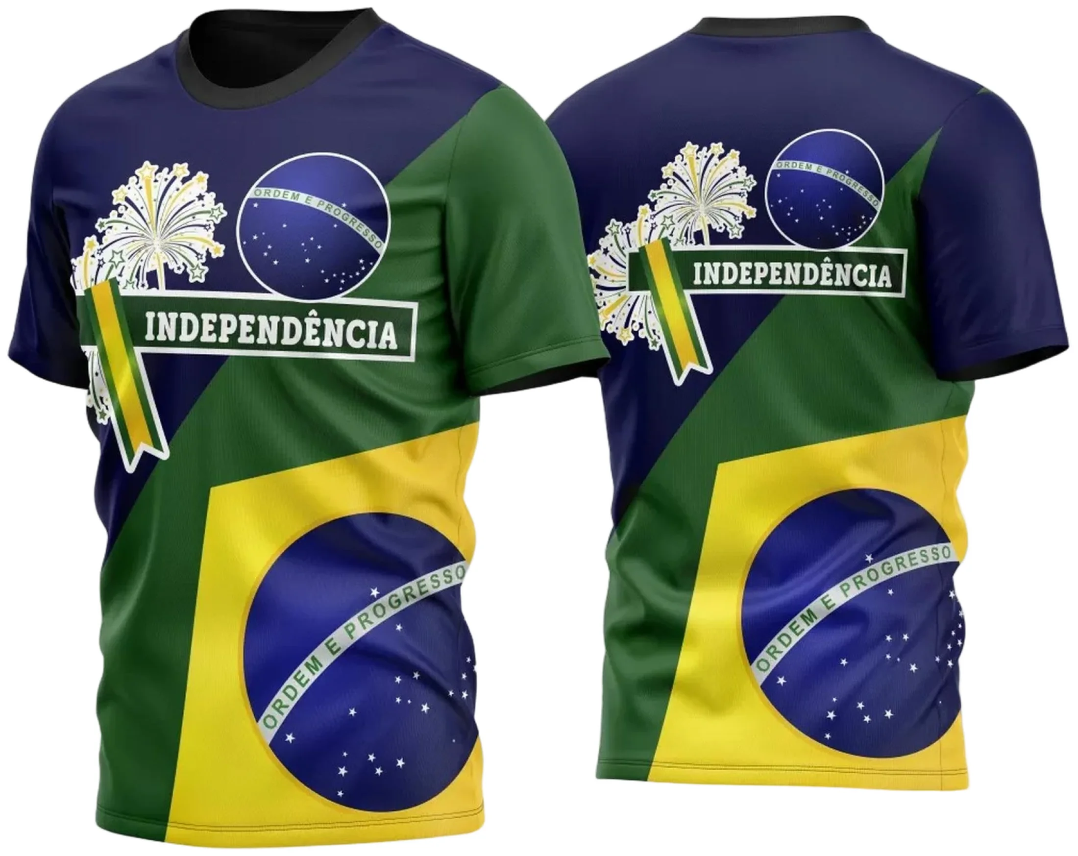Arte Vetor Camisa independência do Brasil vol 1