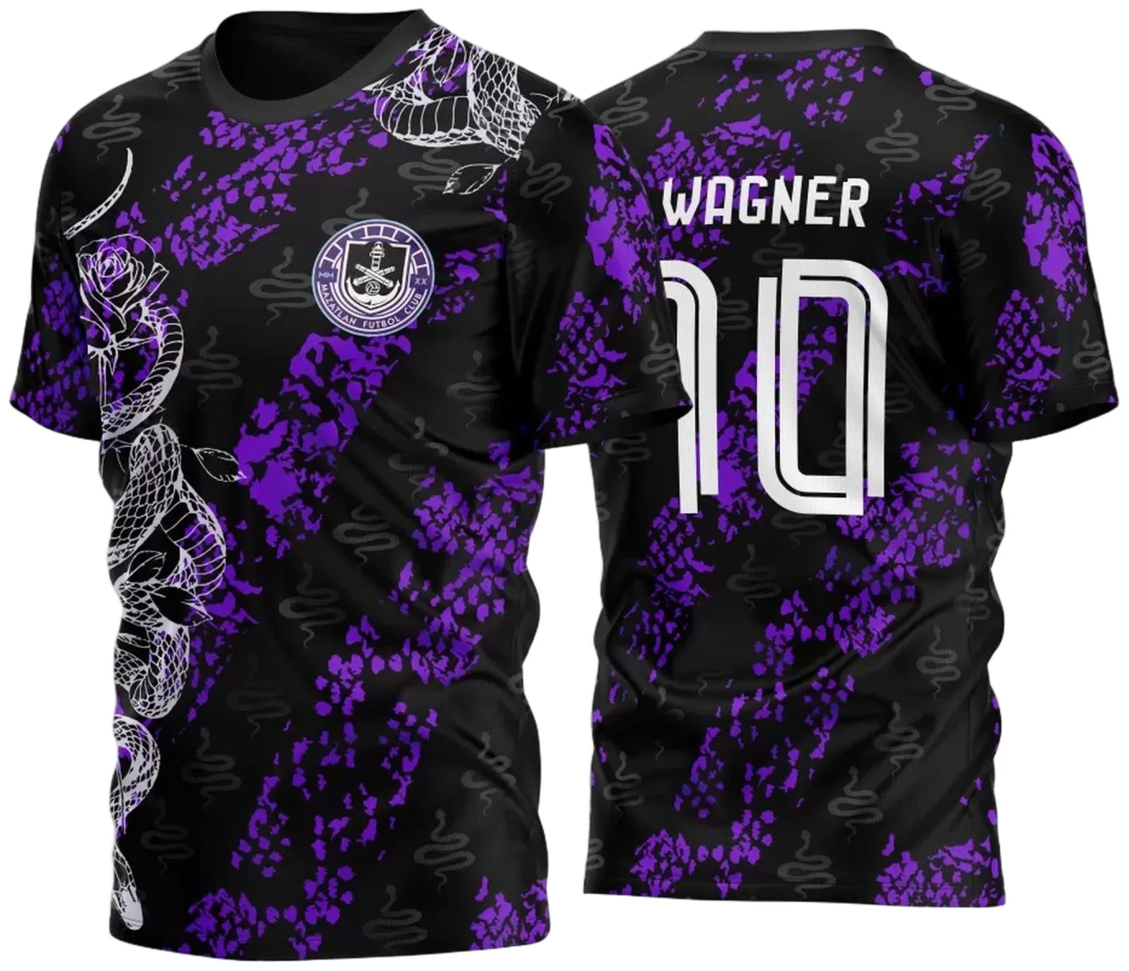 Arte Vetor Camisa Inter de Milão Roxa Cobra 2023