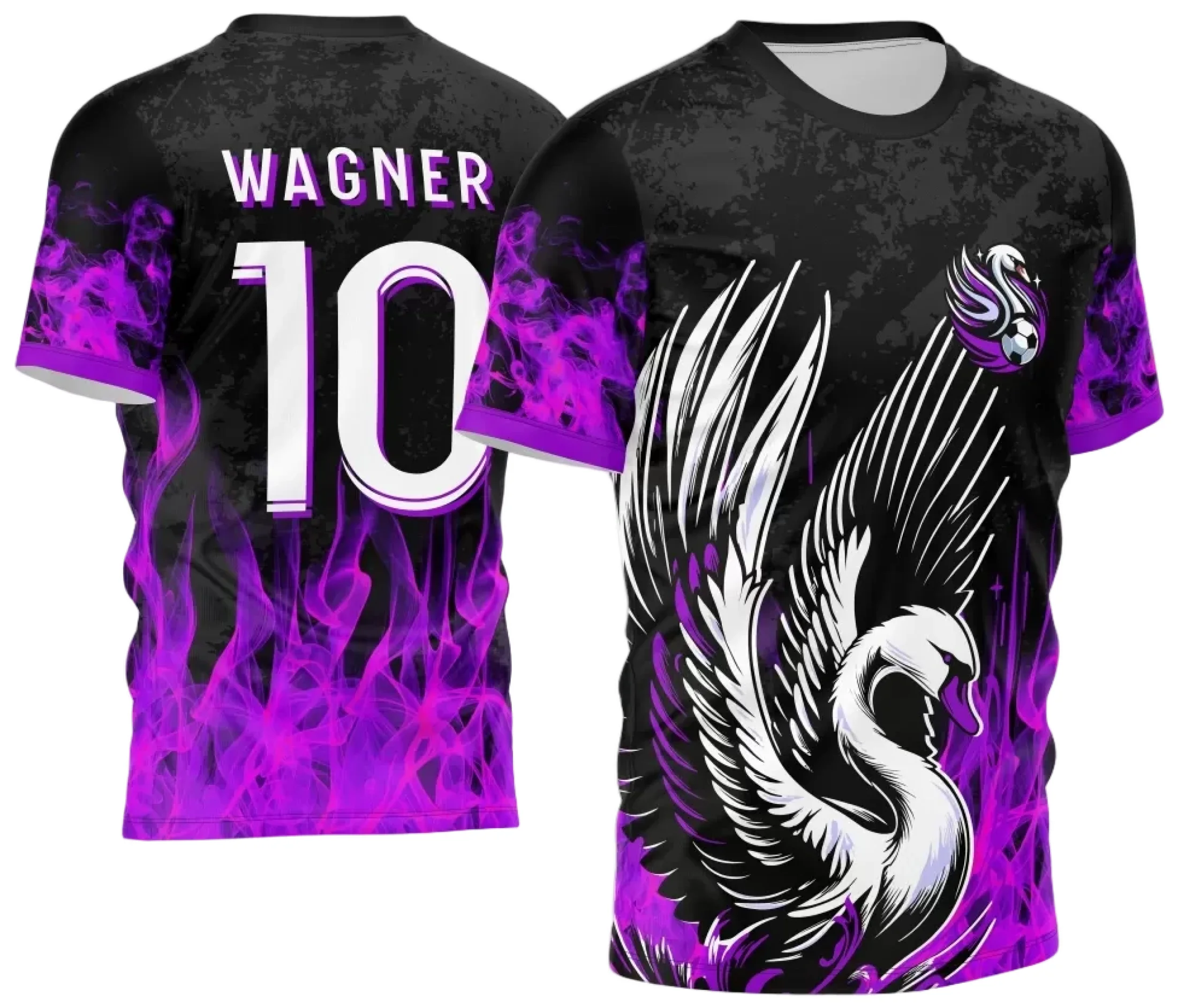 Arte Vetor Camisa Interclasse Cisne 2024