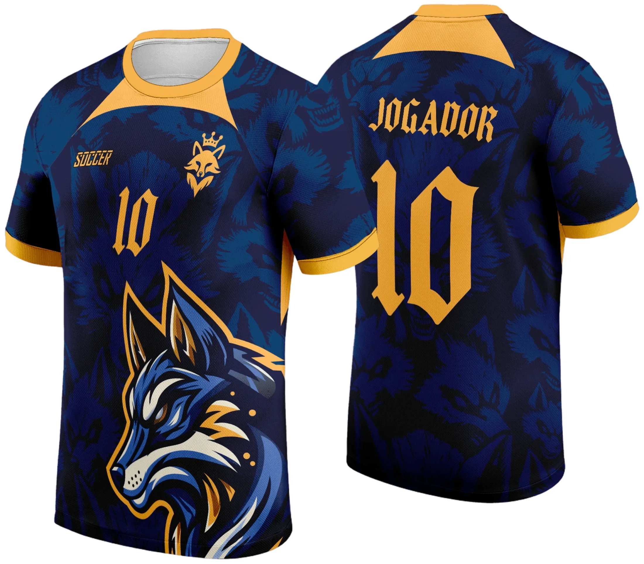 Camiseta unissex com logo no peito e estampa grande nas costas com tema Interclasse Fox 2024, cor preta, estilo moderno e esportivo para eventos e turma escolar.