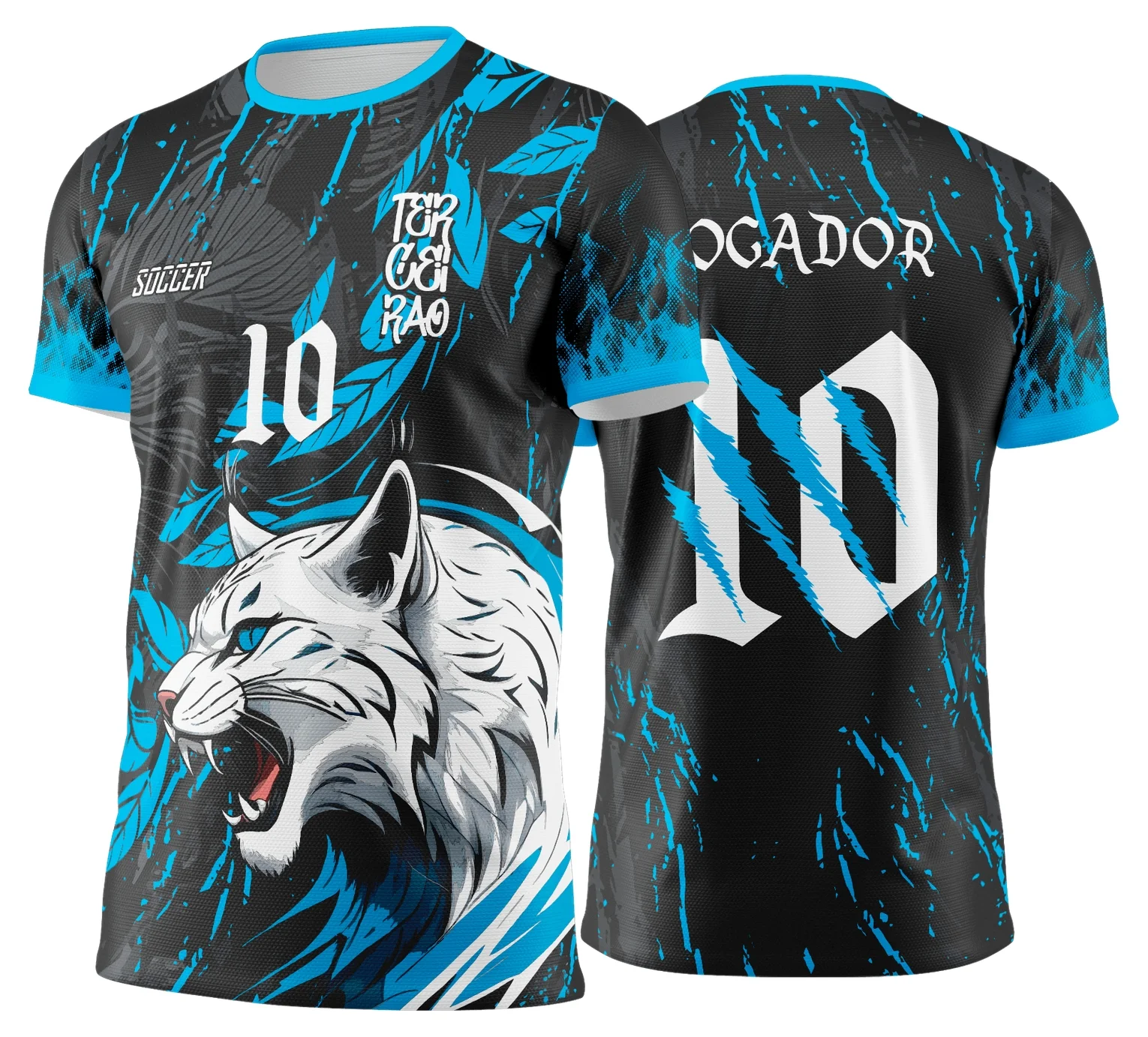 Arte Vetor Camisa Interclasse LINCE Preto com Azul TERCEIRÃO - Jogos Internos 2026 - 2026