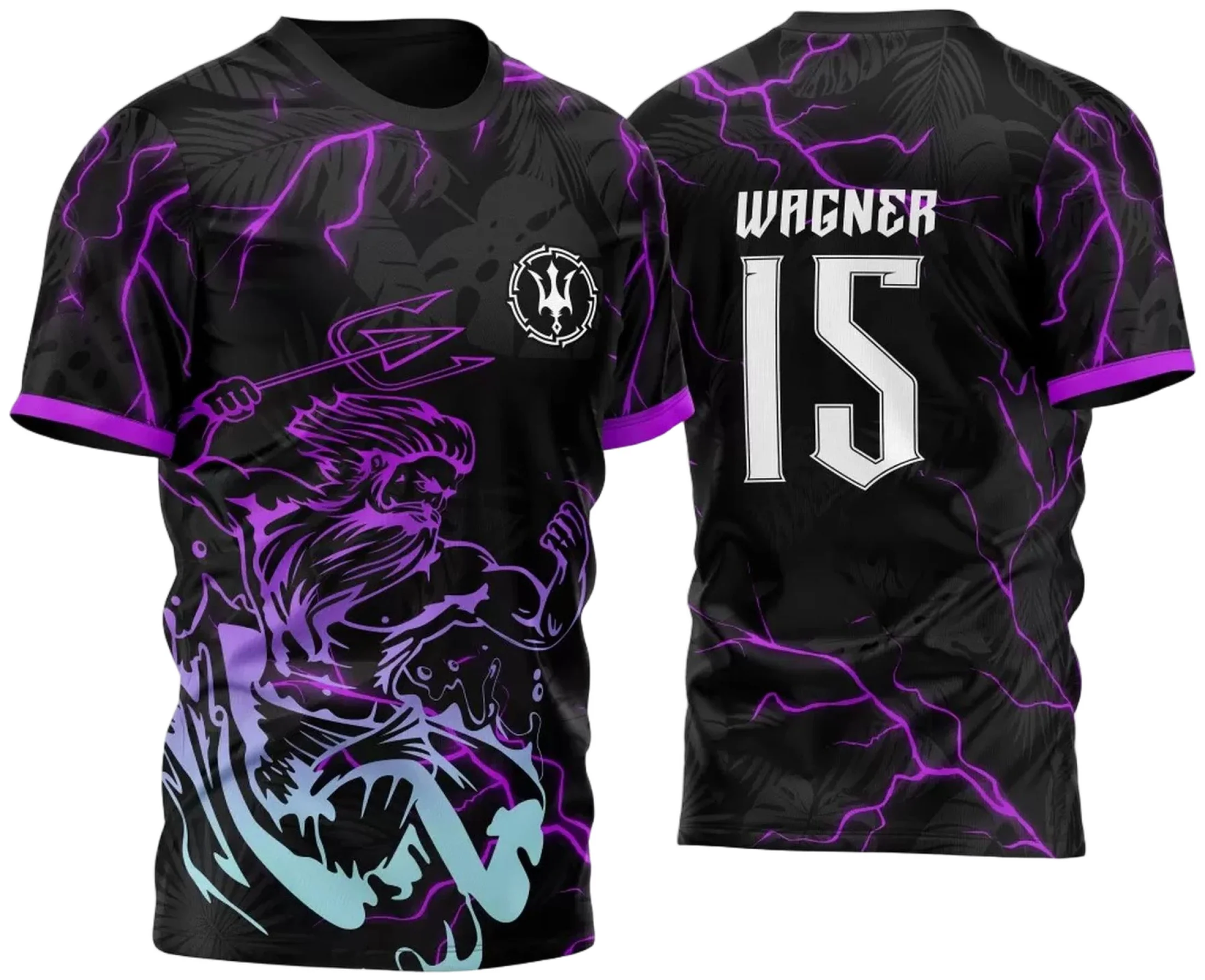 Arte Vetor Camisa InterClasse Poseidon Raios 2023