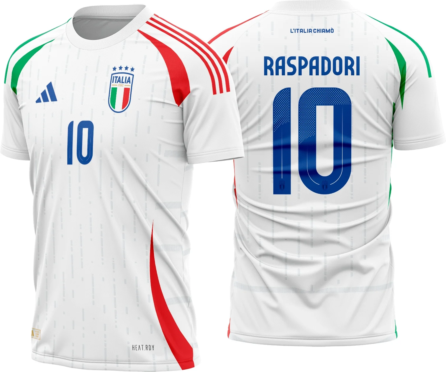 Camiseta unissex preta com logo no peito e estampa grande nas costas inspirada na camisa Italia Reserva 2024 2025, perfeita para quem ama futebol e estilo autêntico.