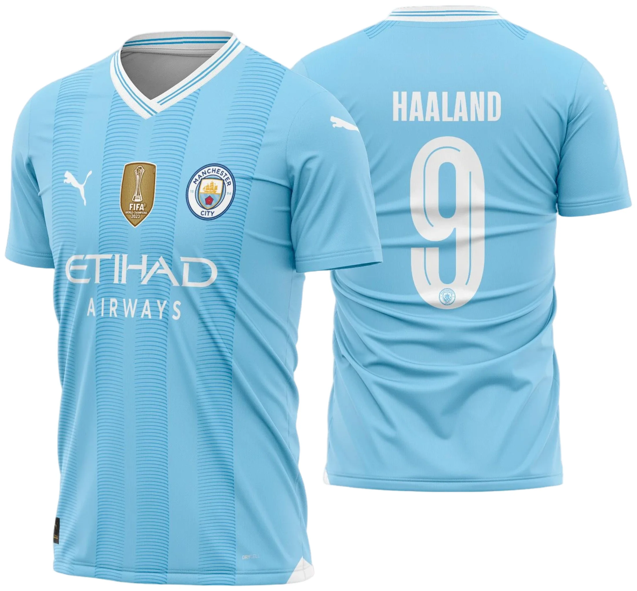 Arte Vetor Camisa Manchester City Titular UCL 2023-24 01