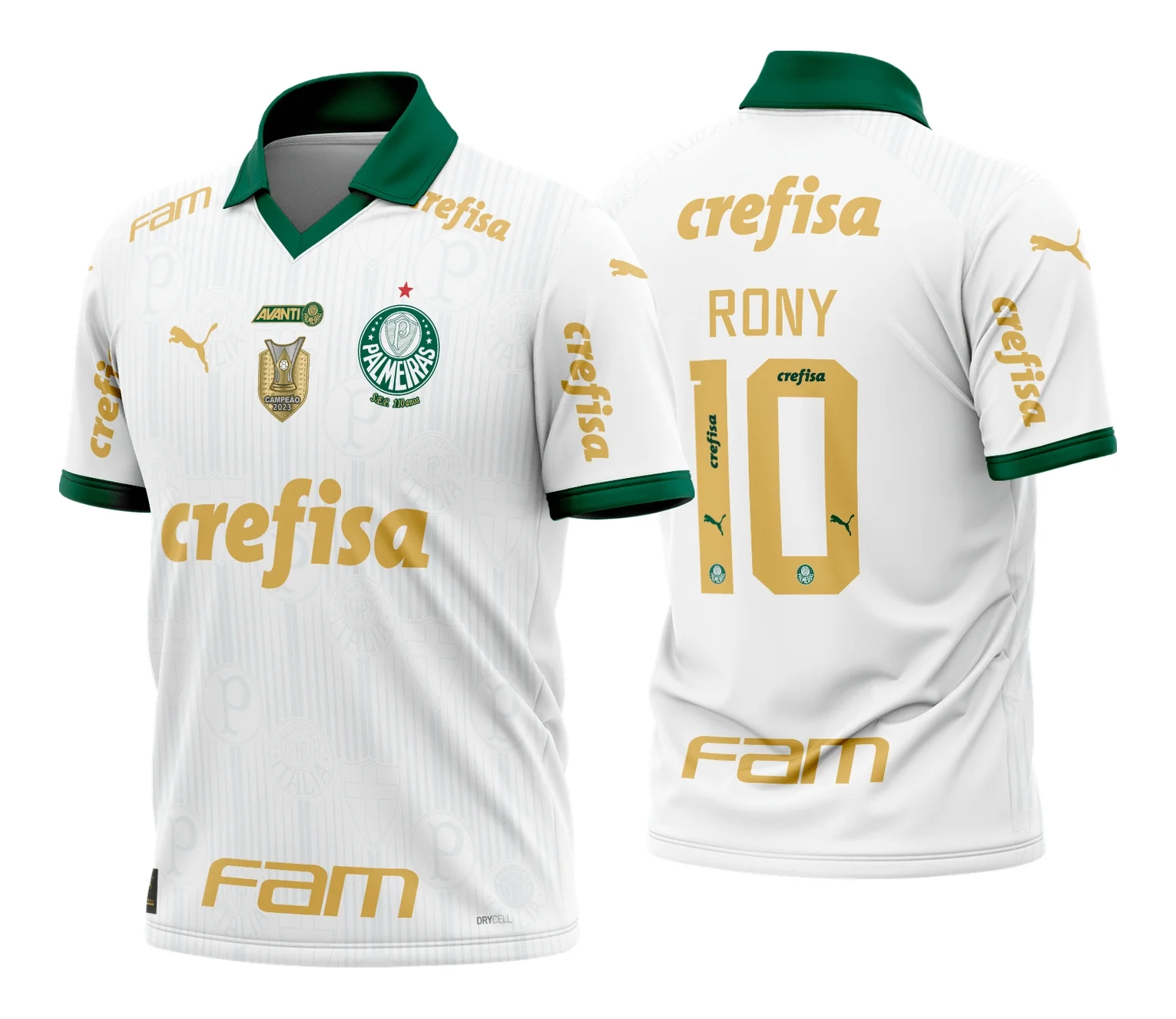 Arte Vetor Camisa Palmeiras Reserva 2024 - 2025