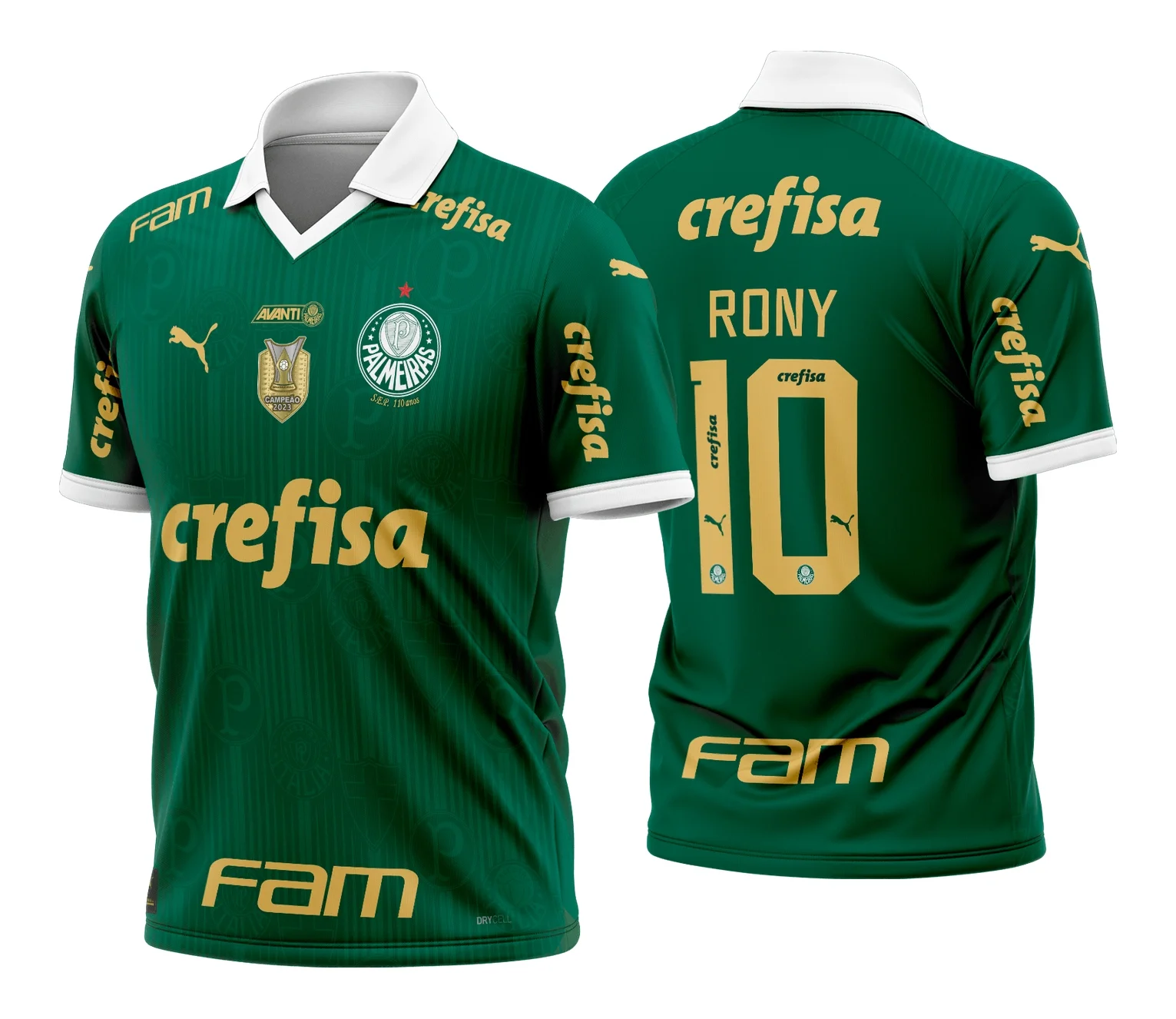 Arte Vetor Camisa Palmeiras Titular 2024 - 2025