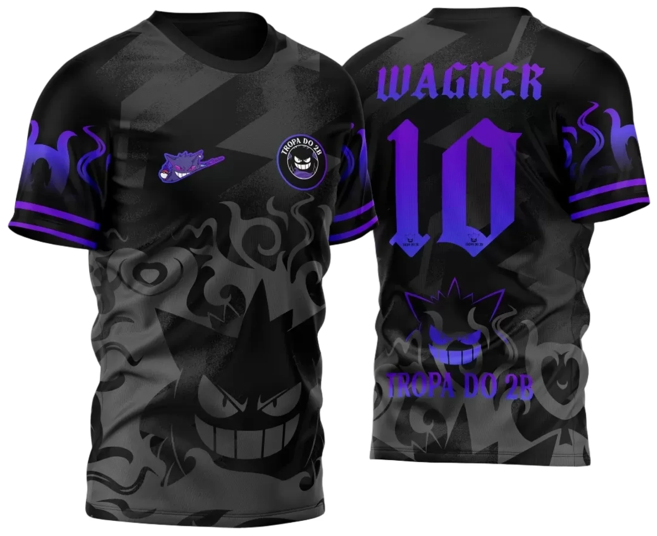 Arte Vetor Camisa para InterClasse Gengar 2023