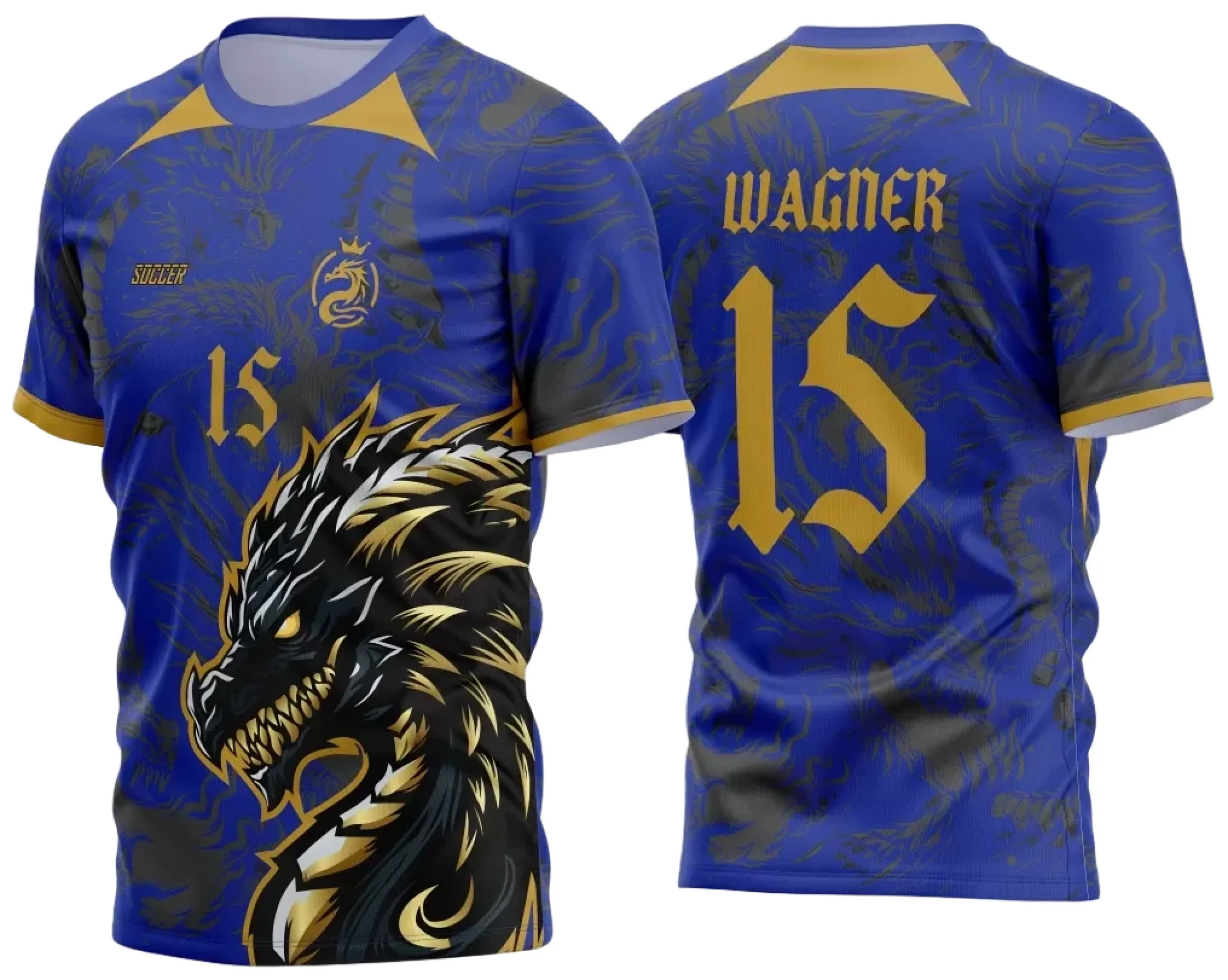 Arte Vetor Camisa Preta InterClasse 2024 - 2025 - Dragão