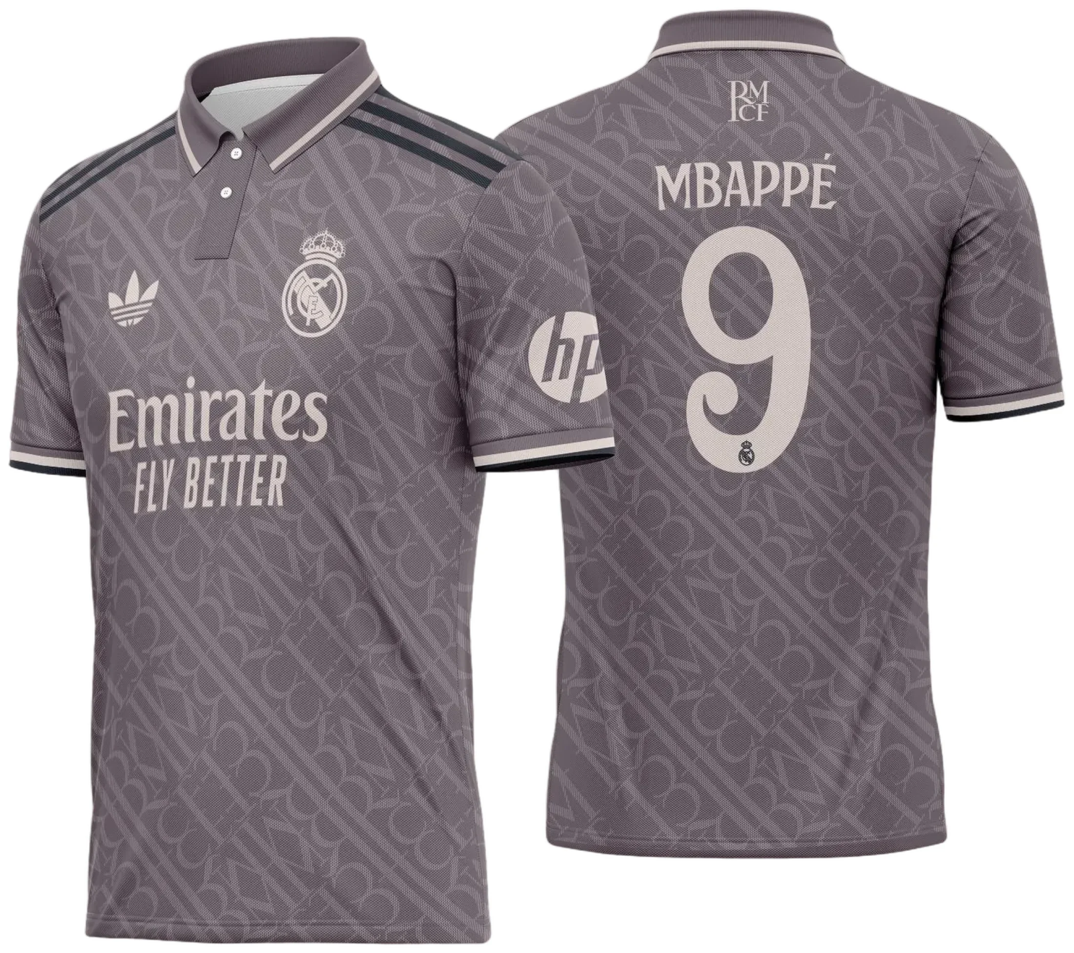 Arte Vetor Camisa Real Madrid Terceira 2024 - 2025