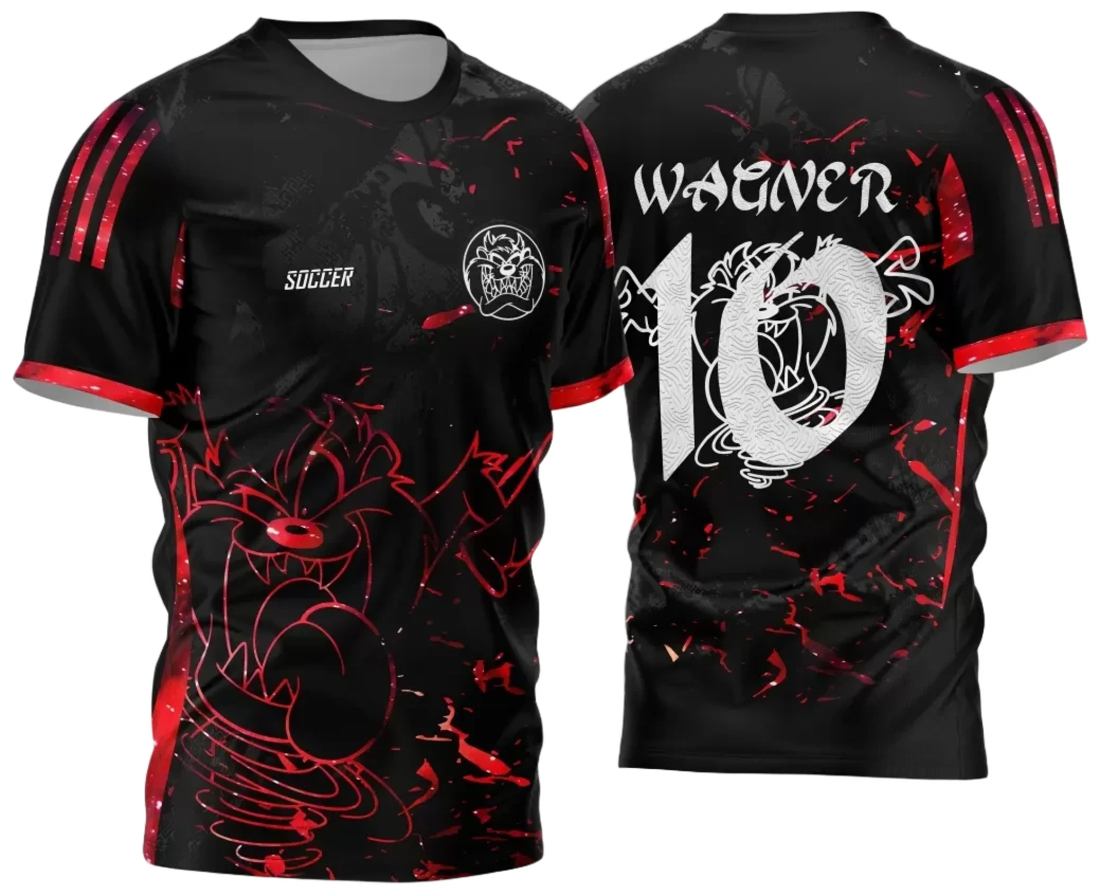 Arte Vetor Camisa Taz Mania 2024