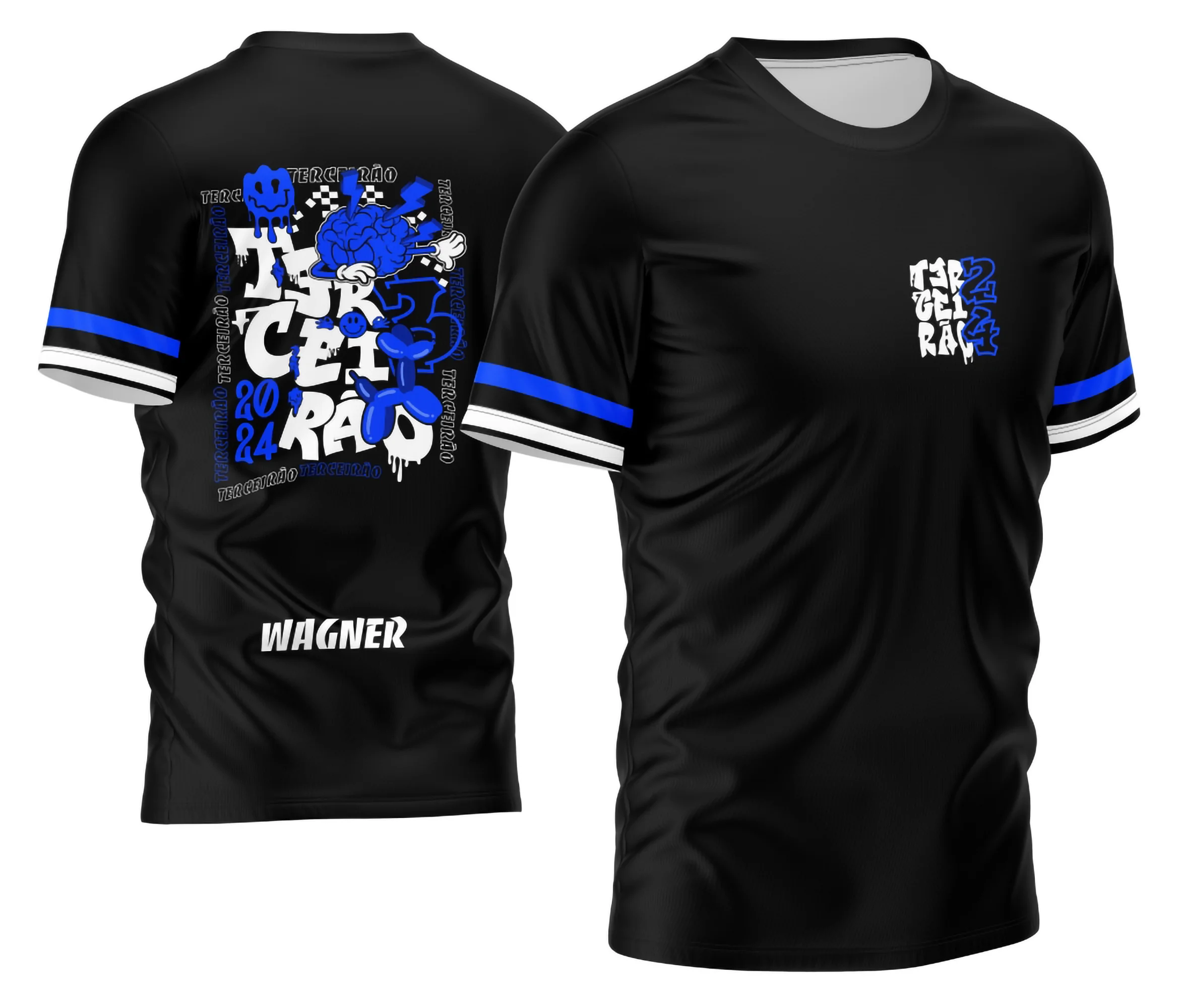 Arte Vetor Camisa Terceirão Cerebro 2026