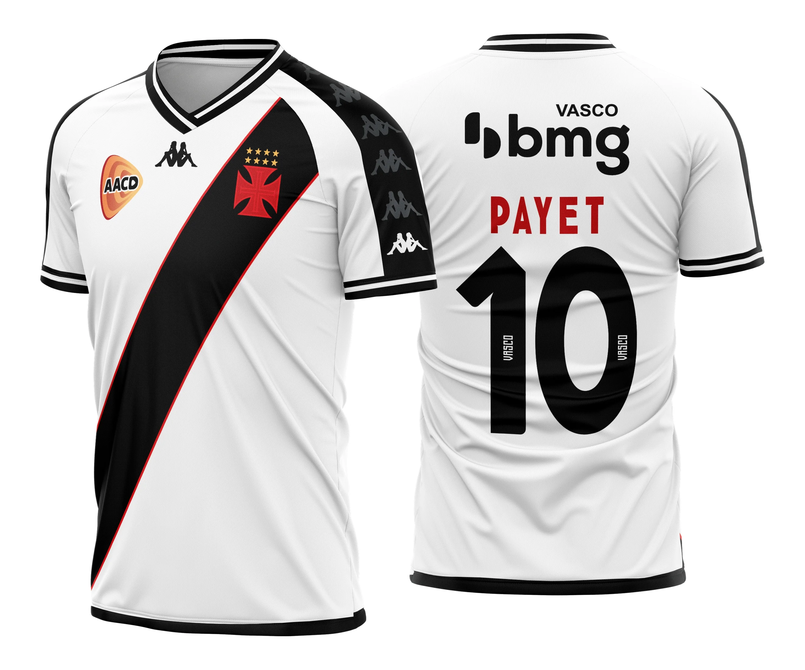 Arte Vetor Camisa Vasco da Gama Reserva 2024 - 2025