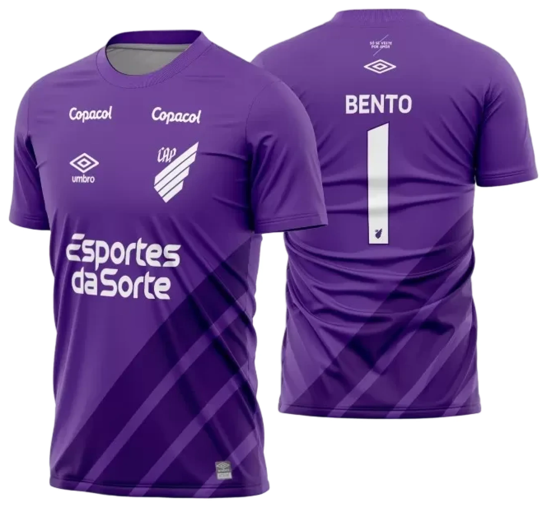Camiseta unissex preta com logo do Athletico PR no peito na frente e estampa grande nas costas do goleiro II 2023-24, ideal para torcedores que buscam estilo e autenticidade.