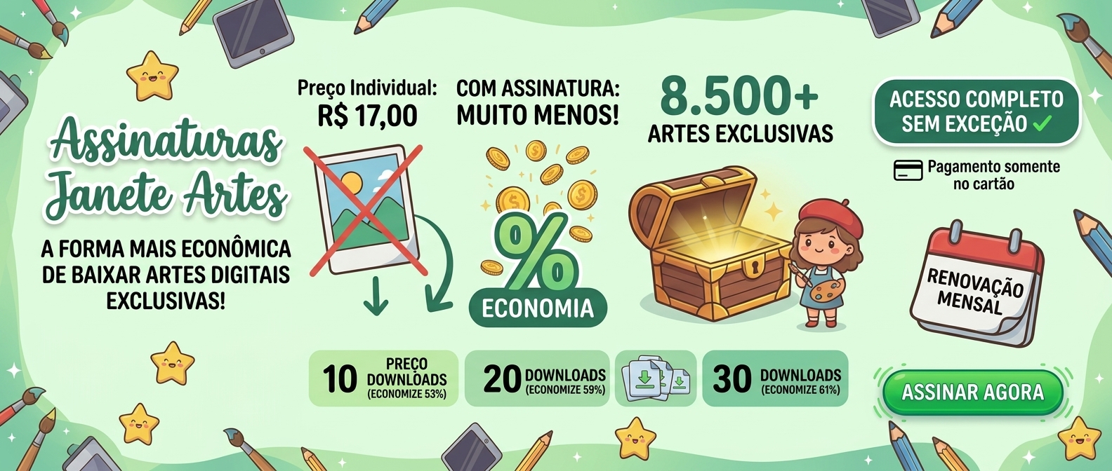 Pagina de Assinatura