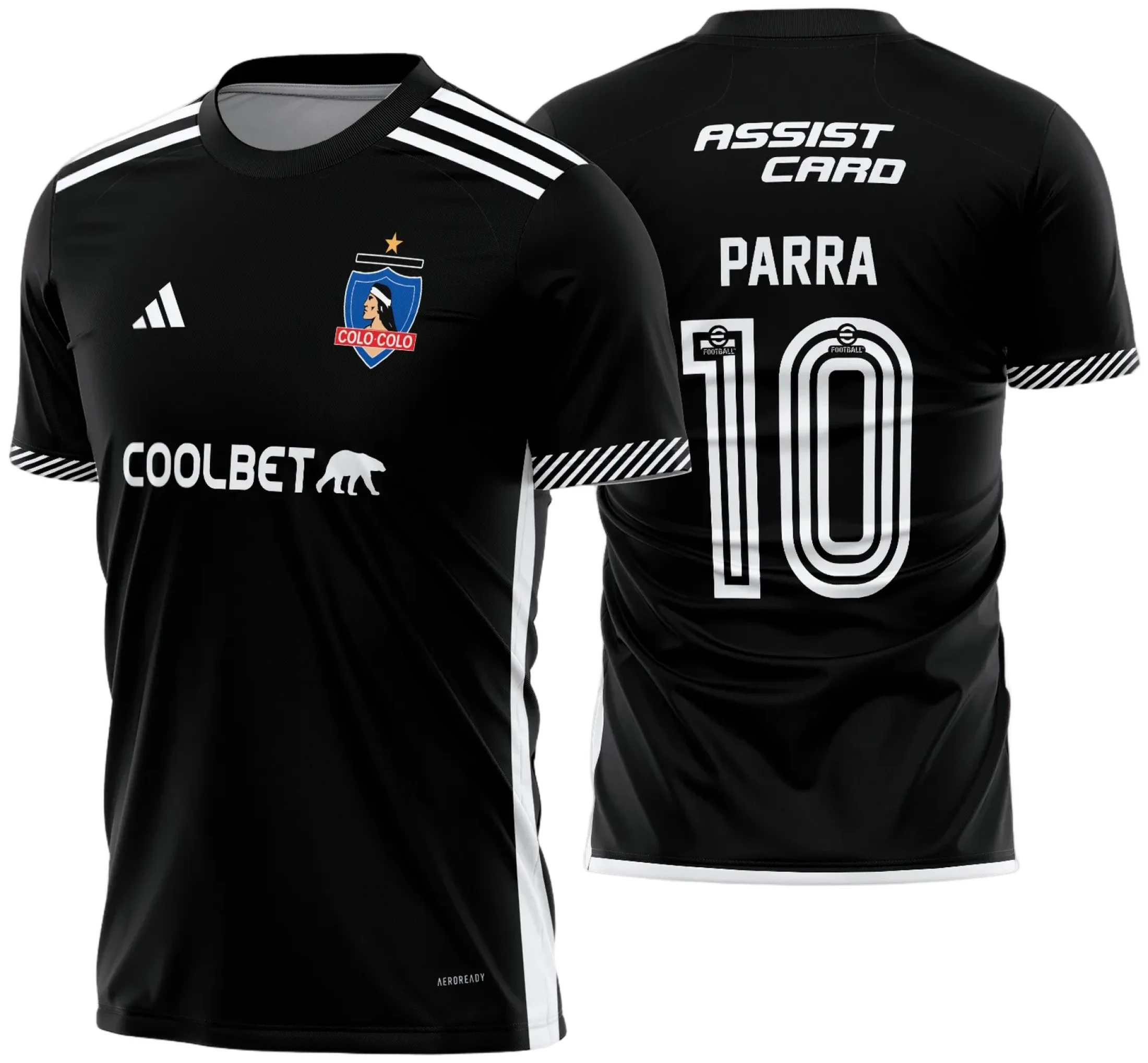 Camisa Colo Colo Reserva 2024 - 2025 - Arte Vetor