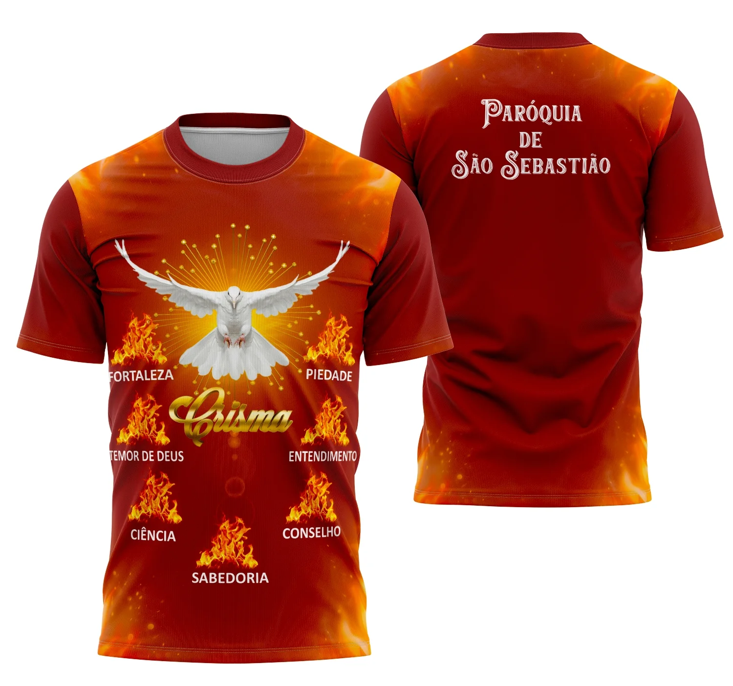 Camisa Crisma 2026 Religião