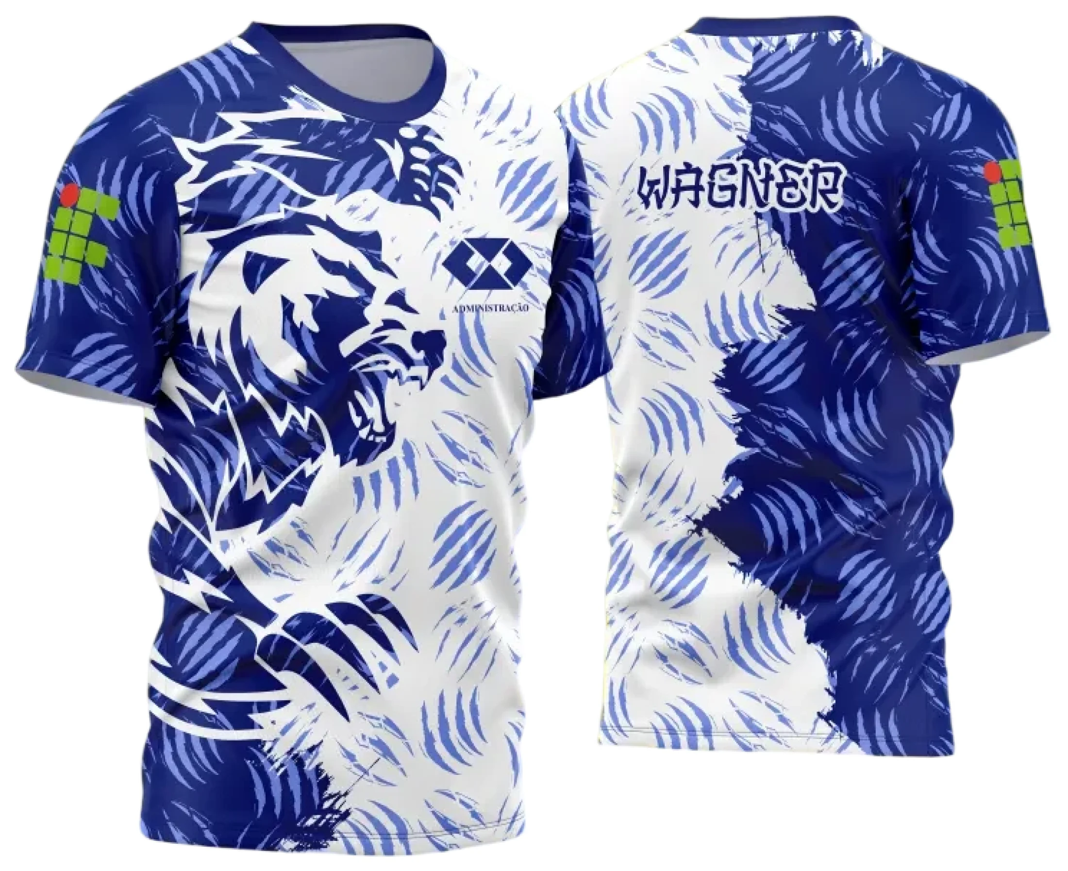 Camiseta unissex preta com logo no peito e estampa grande nas costas, tema Interclasse Urso Feroz 2025, visual moderno e impactante para quem quer mostrar força e personalidade.