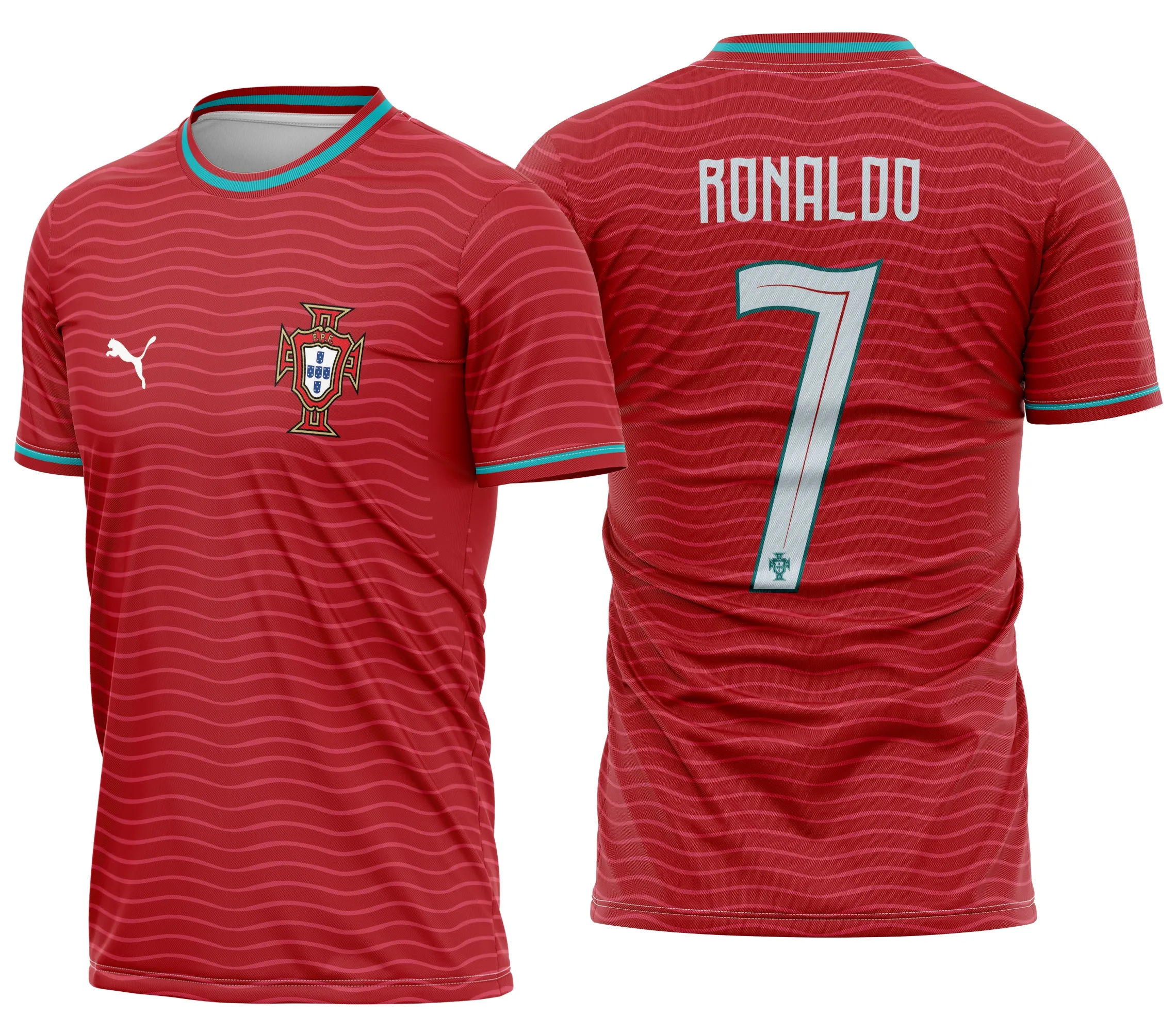 Arte Camisa Portugal Titular 2025 - 2026
