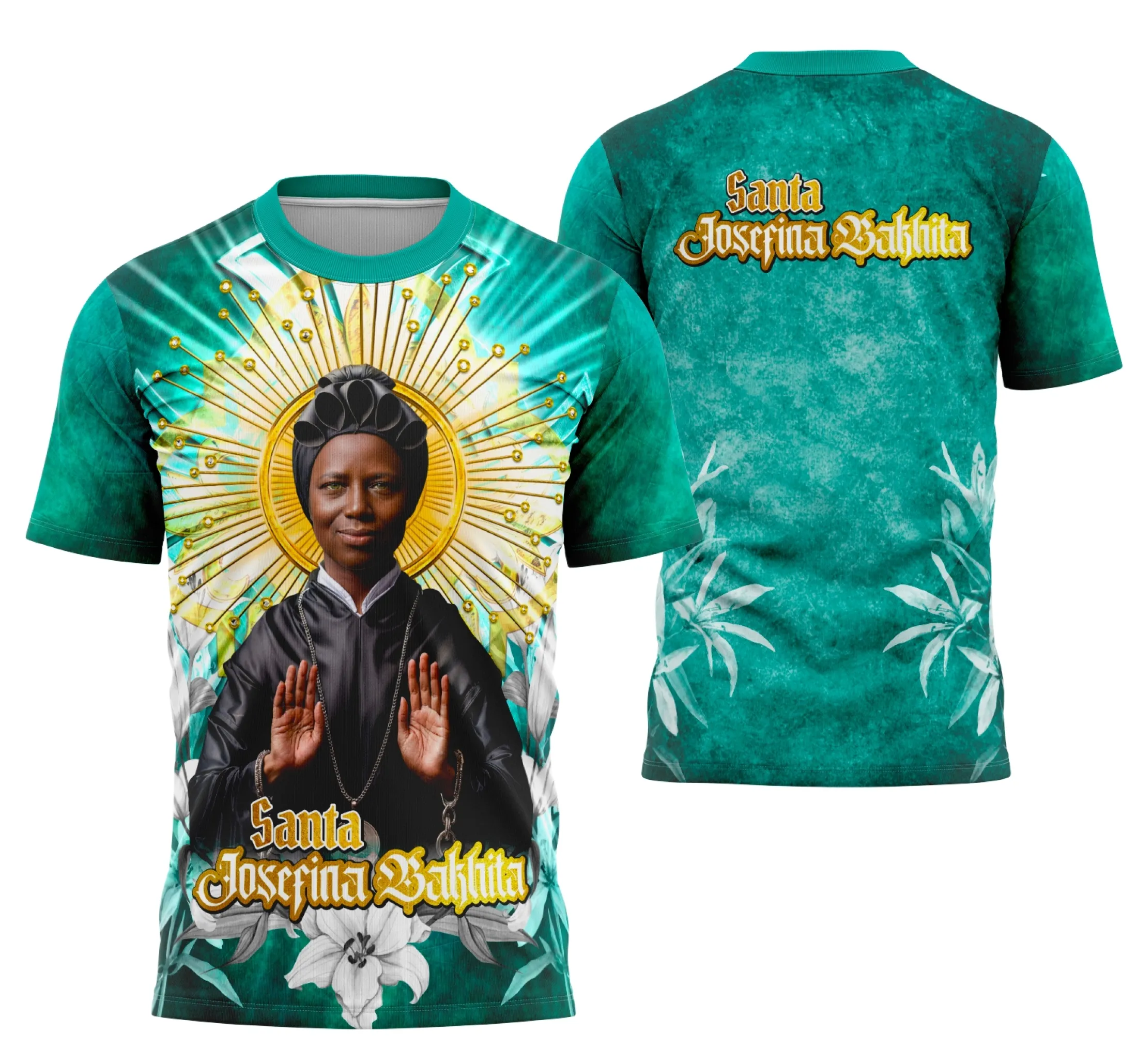 Arte Camisa Santa Josefina Bakhita Religião Católica