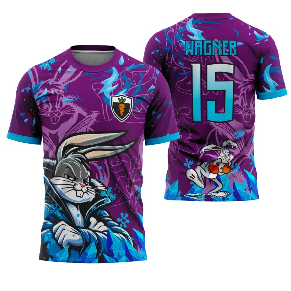 Arte Camisa Interclasse Pernalonga 2025 Frio - Bugs Bunny Arte Camisa Interclasse Pernalonga 2025 Frio - Bugs Bunny