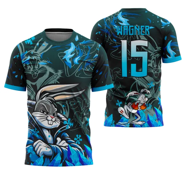 Arte Camisa Interclasse Pernalonga 2025 Frio - Bugs Bunny Arte Camisa Interclasse Pernalonga 2025 Frio - Bugs Bunny