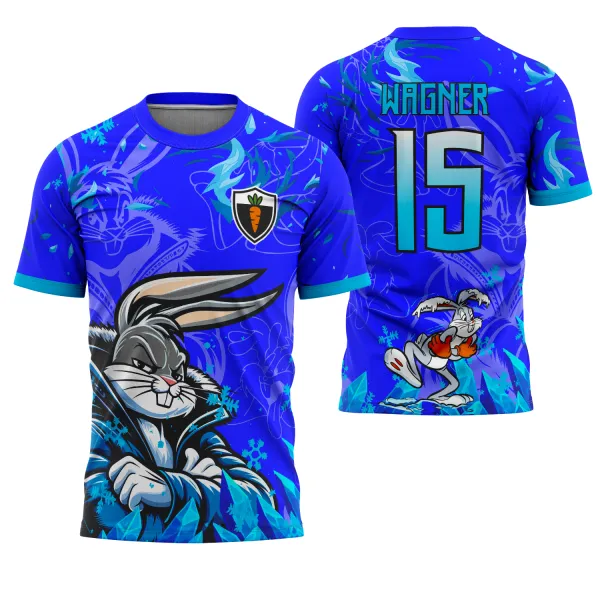 Arte Camisa Interclasse Pernalonga 2025 Frio - Bugs Bunny Arte Camisa Interclasse Pernalonga 2025 Frio - Bugs Bunny